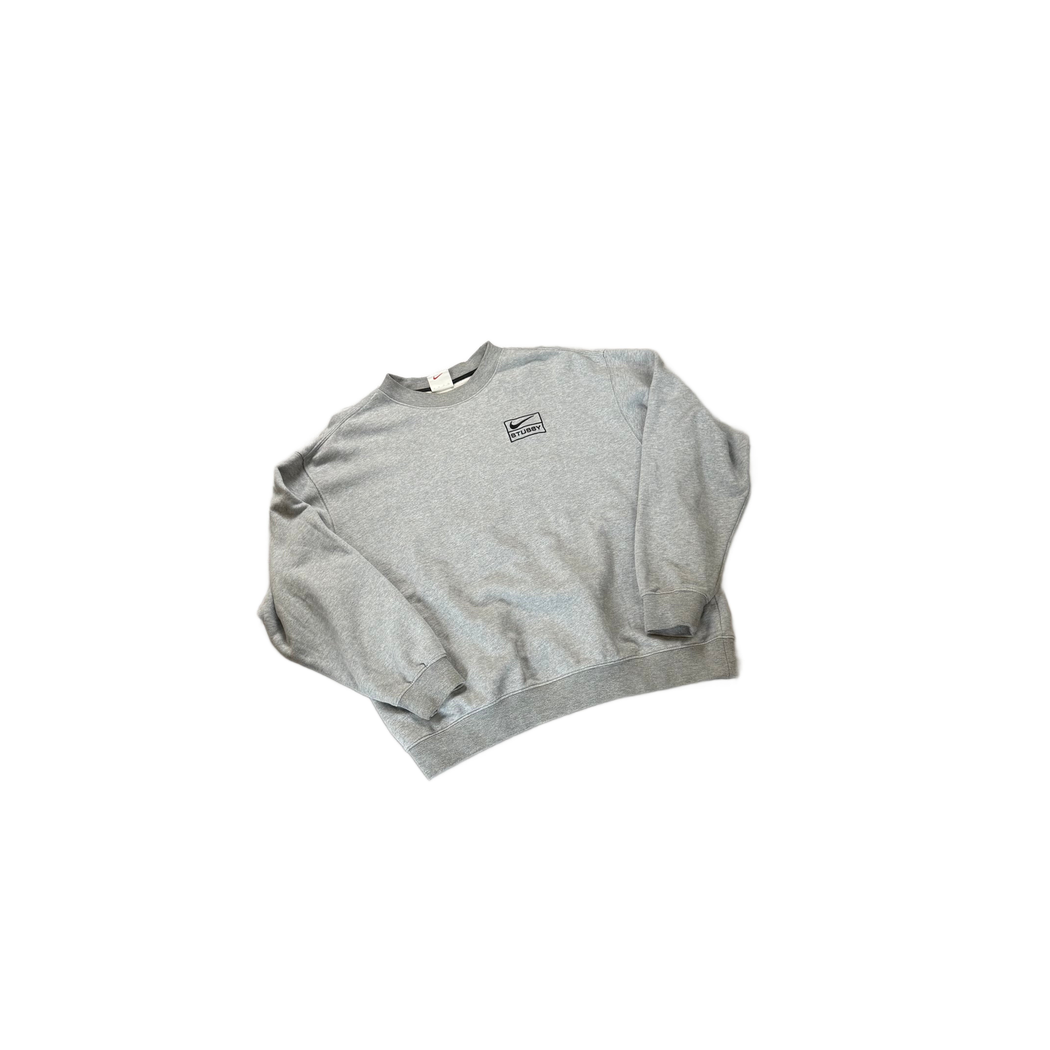 Grey Nike x Stussy Sweatshirt - XL