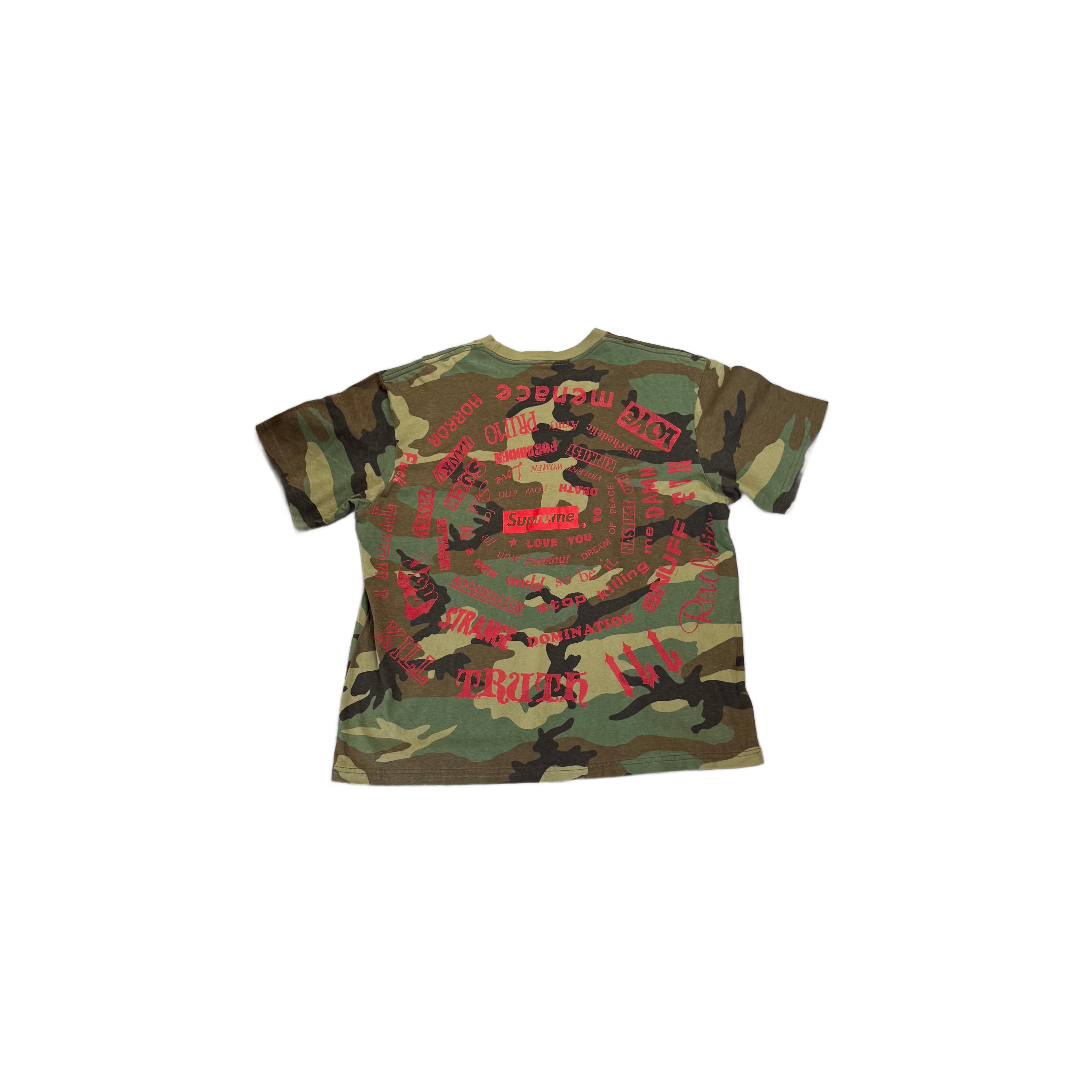 Camo Supreme Tee - L