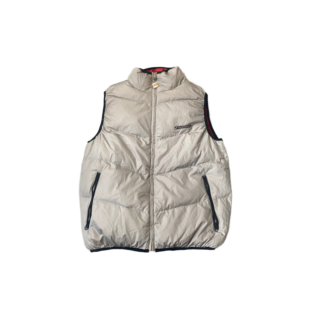 Vintage Balenciaga Reversible Puffer Gilet - M
