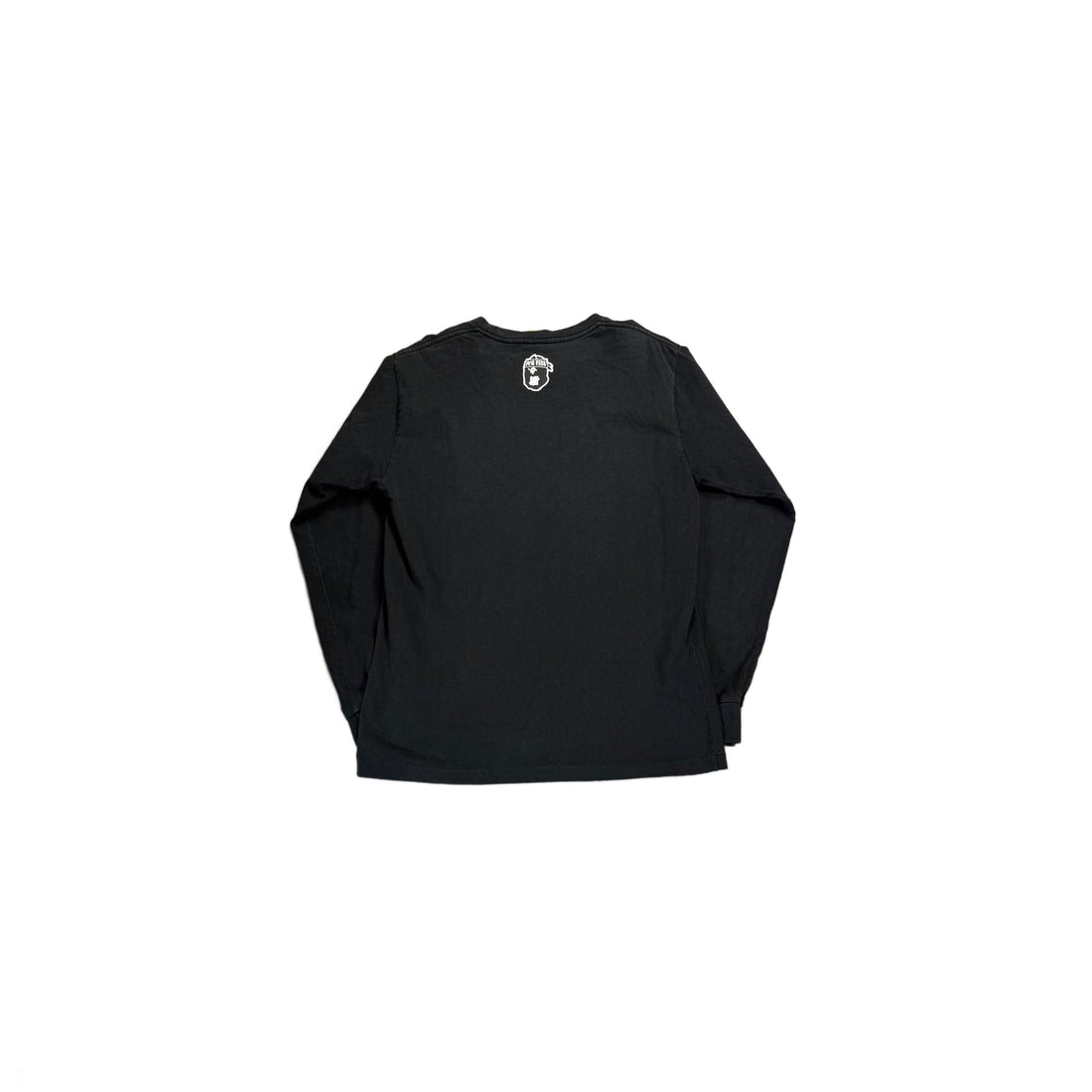 Black A Bathing Ape (BAPE) x Undefeated Long Sleeve Tee - L