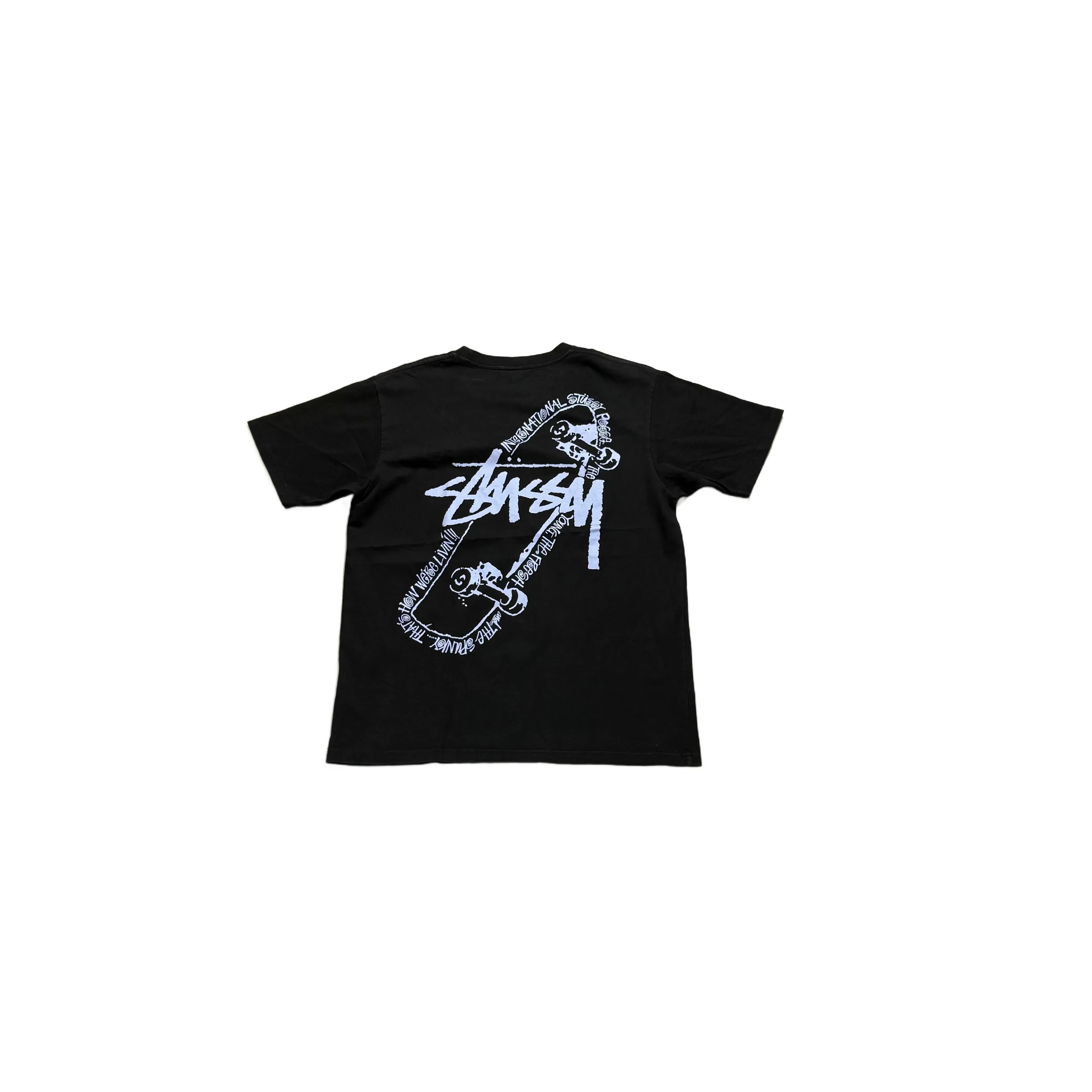 Black Stussy Tee - L