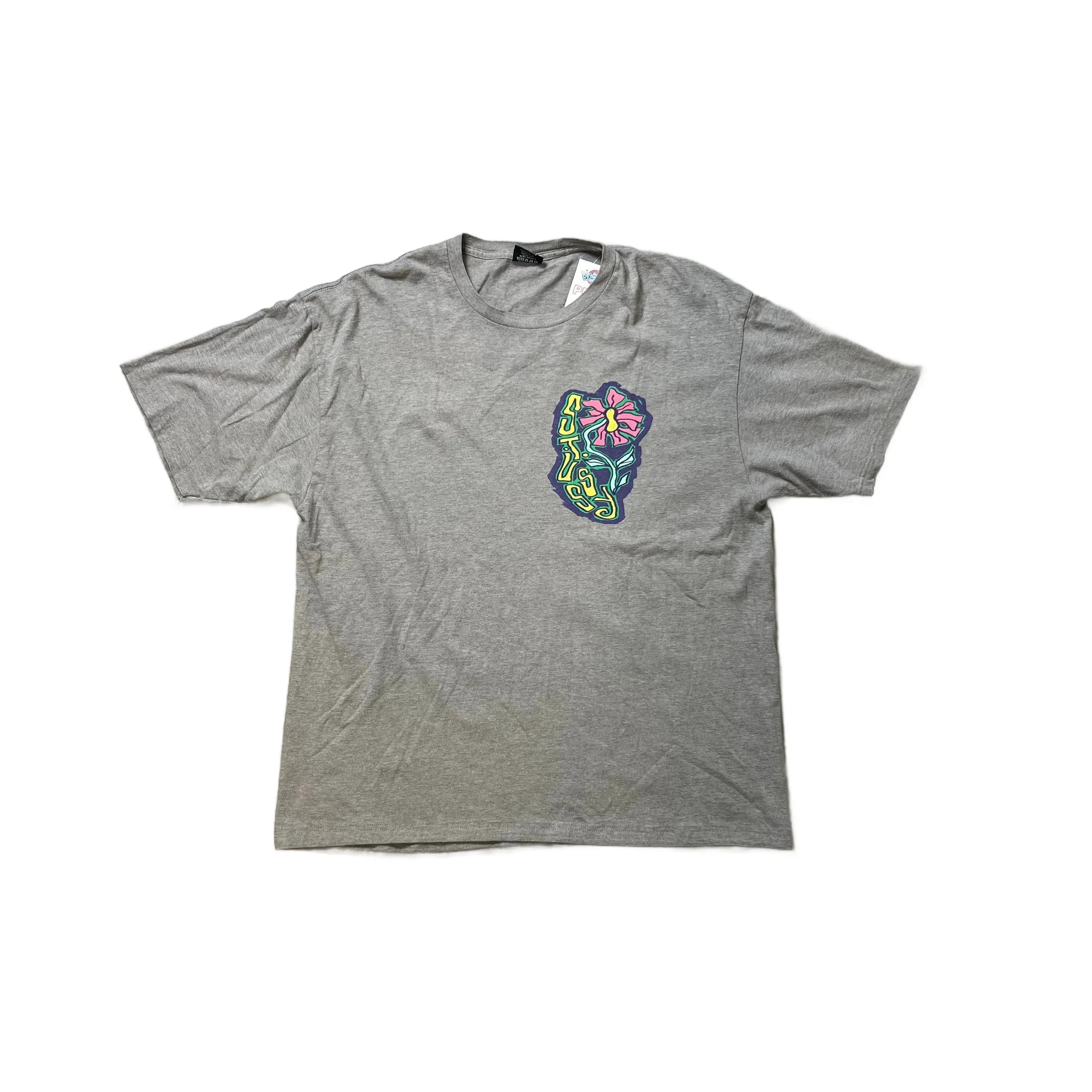 Grey Stussy Tee - XL