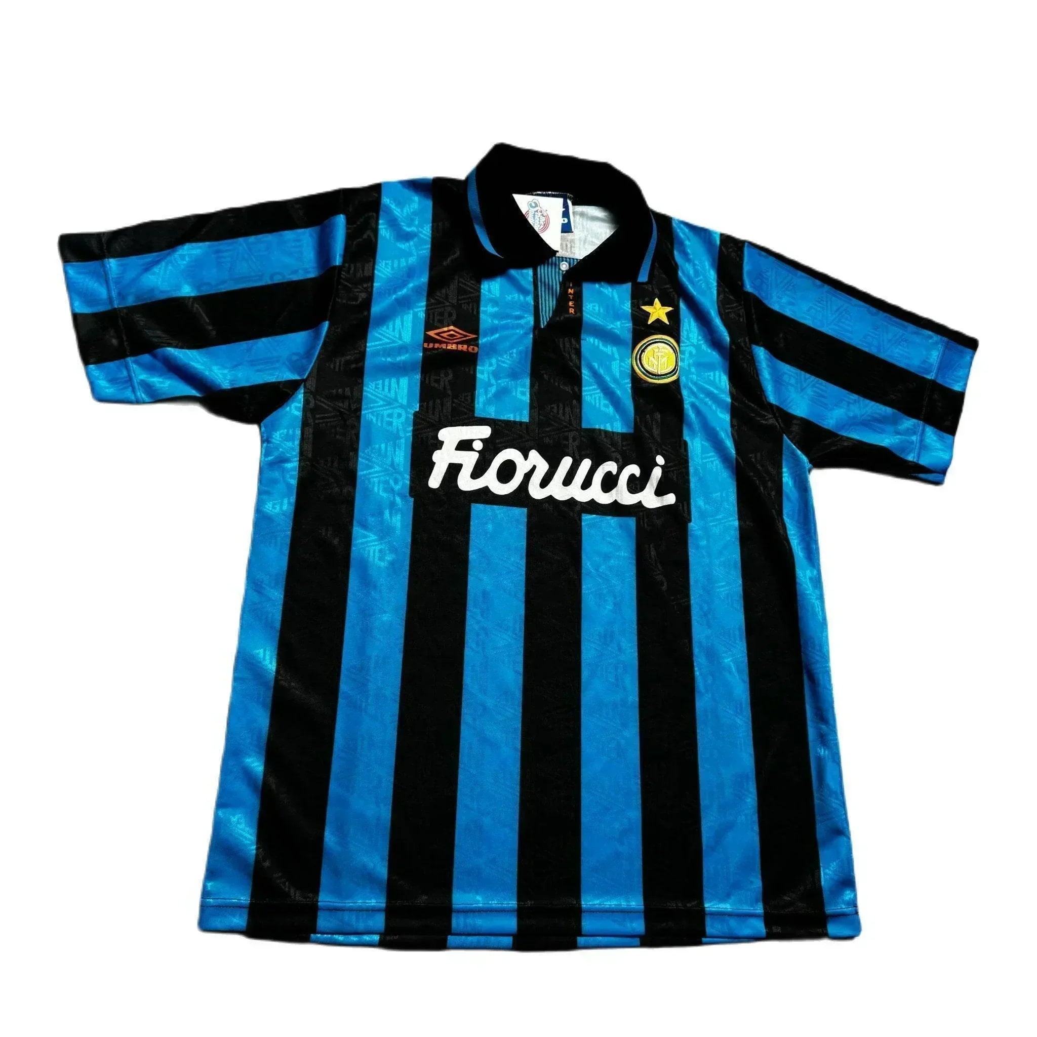 1992 - 94 Inter Milan Home Shirt - XL