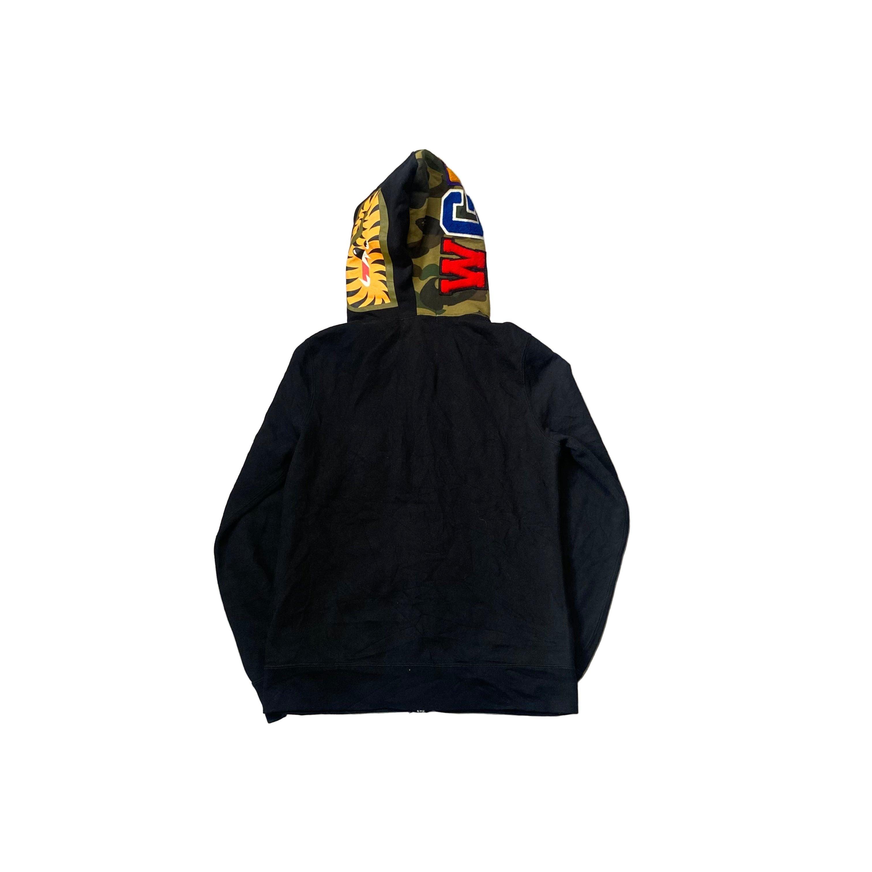 Black A Bathing Ape (BAPE) Shark Hoodie - XS