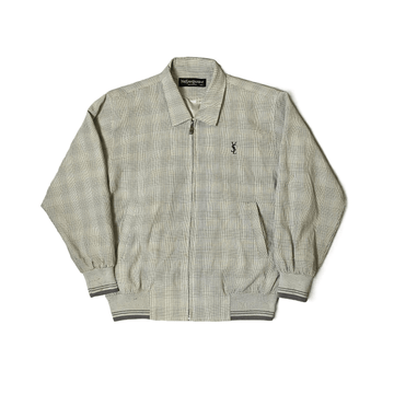 Vintage Grey Yves Saint Laurent (YSL) Jacket - M