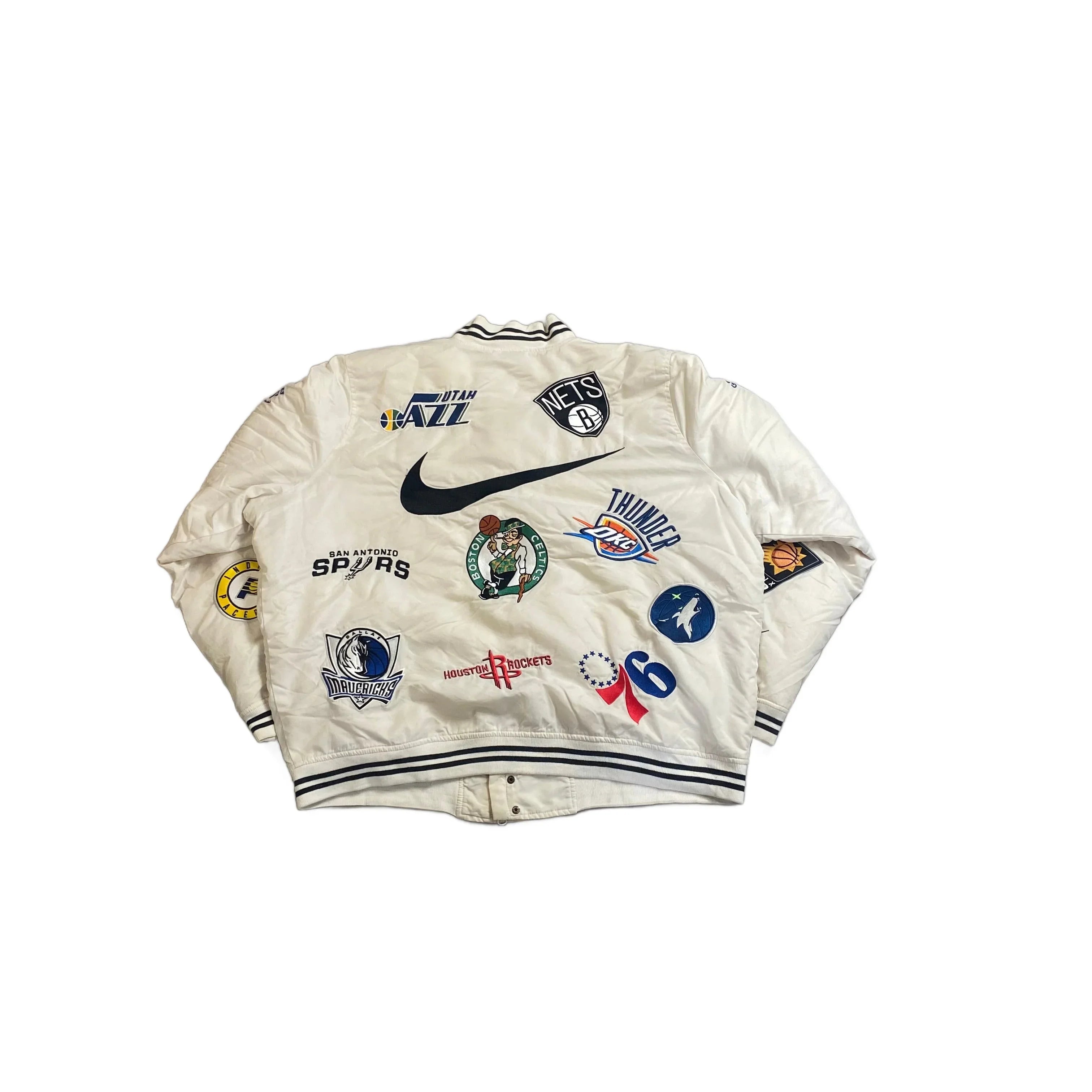 White Nike x Supreme Jacket - L