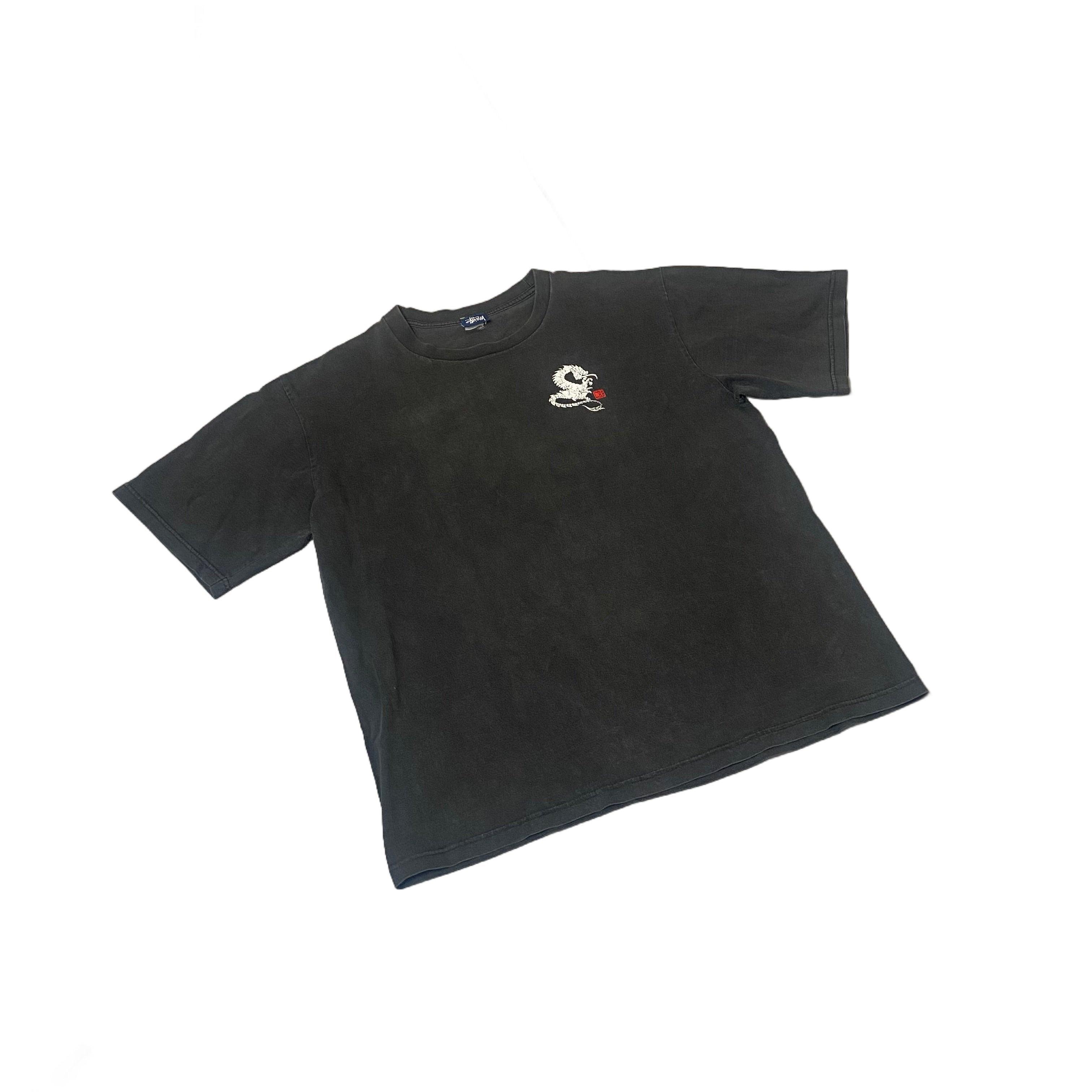 Grey Stussy Tee - L