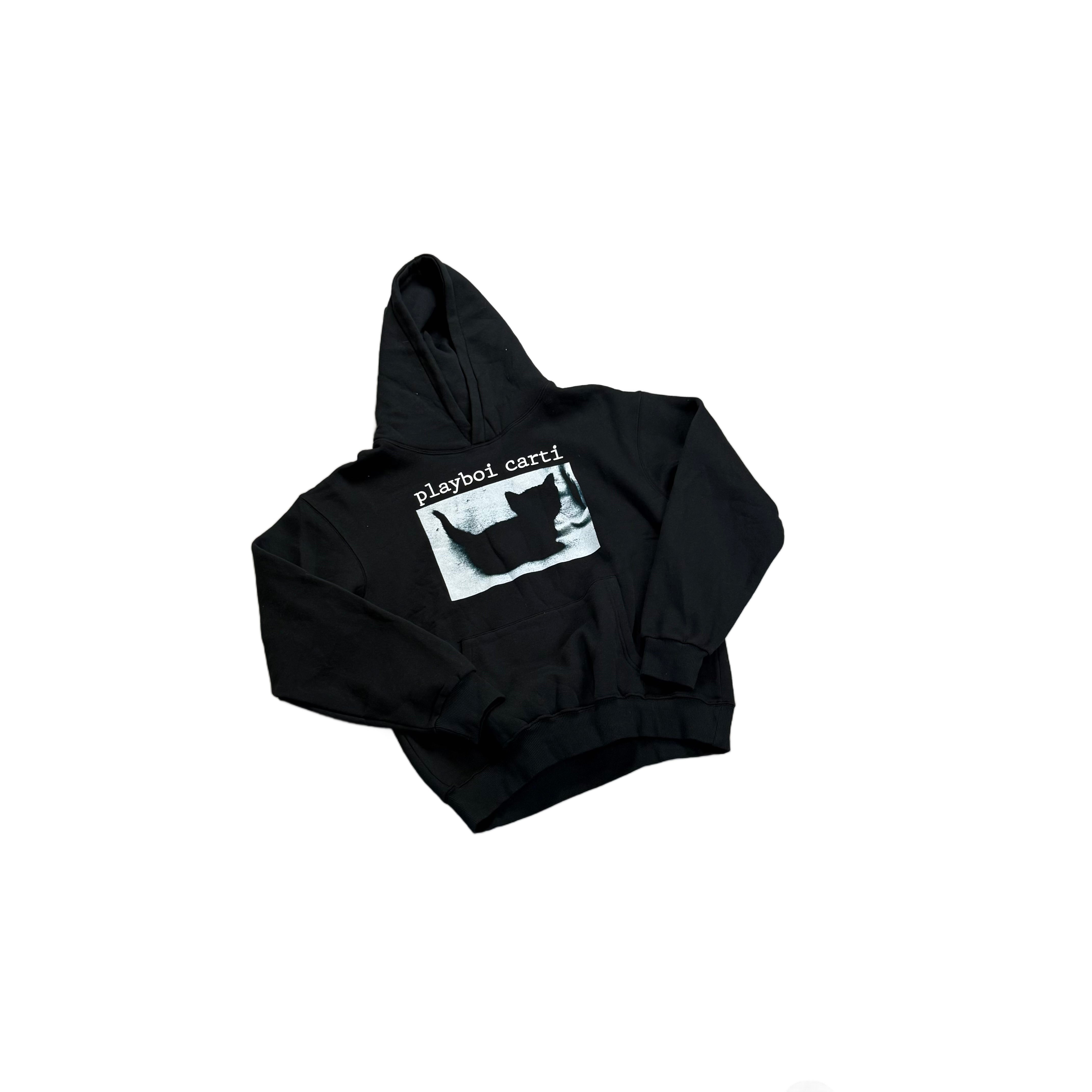 Black Playboi Carti Hoodie - M