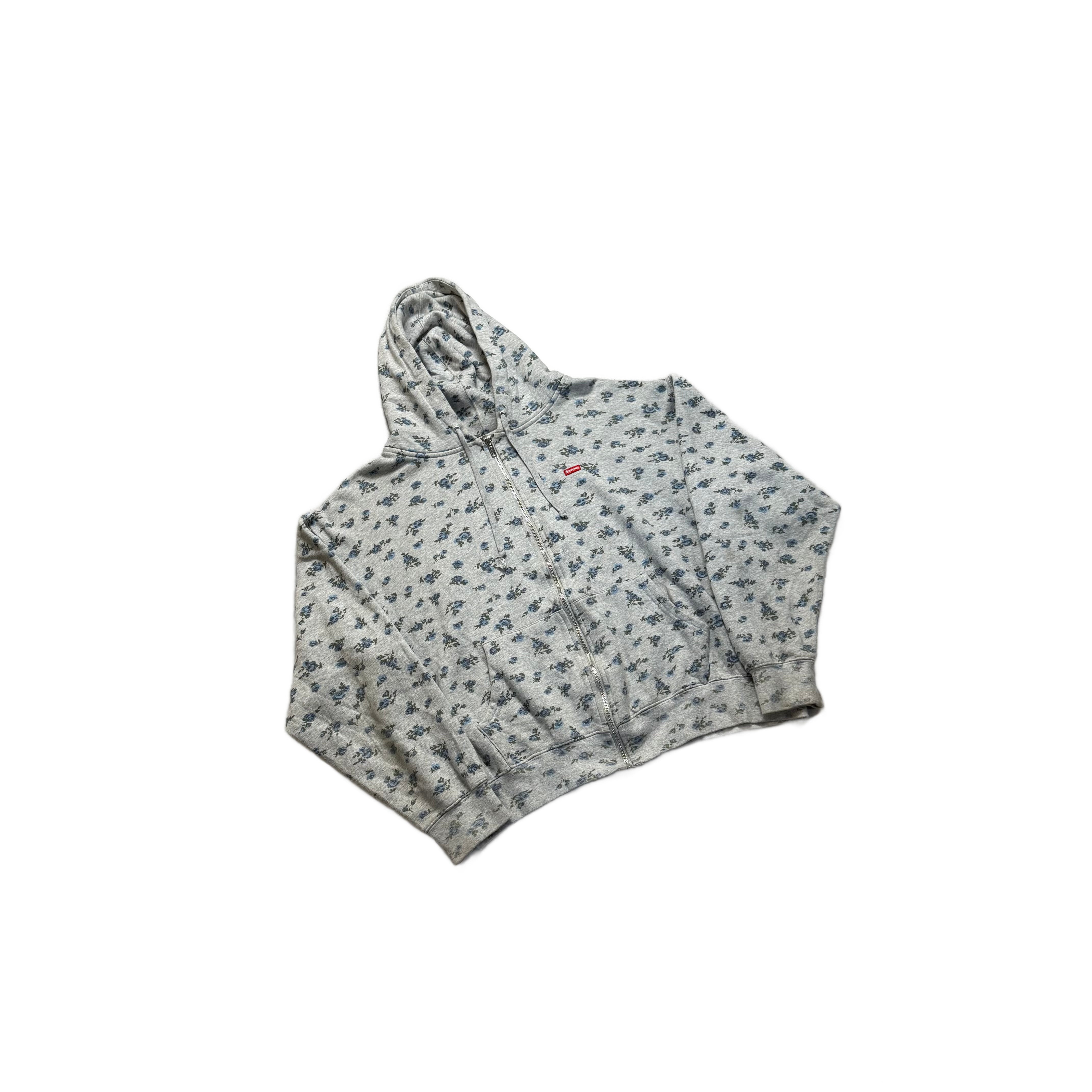 Supreme Zip Up Hoodie - S