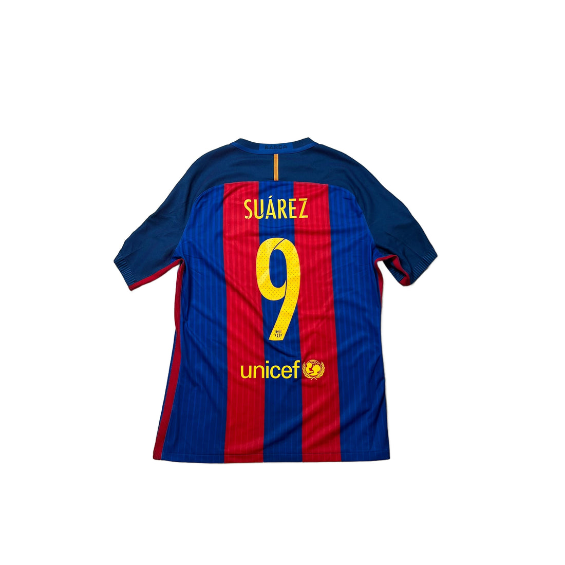 2016 - 17 Barcelona 'Suarez' Home Shirt - XL