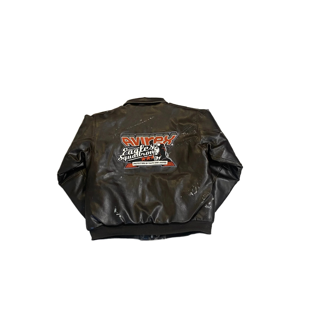 Avirex Leather Jacket - L