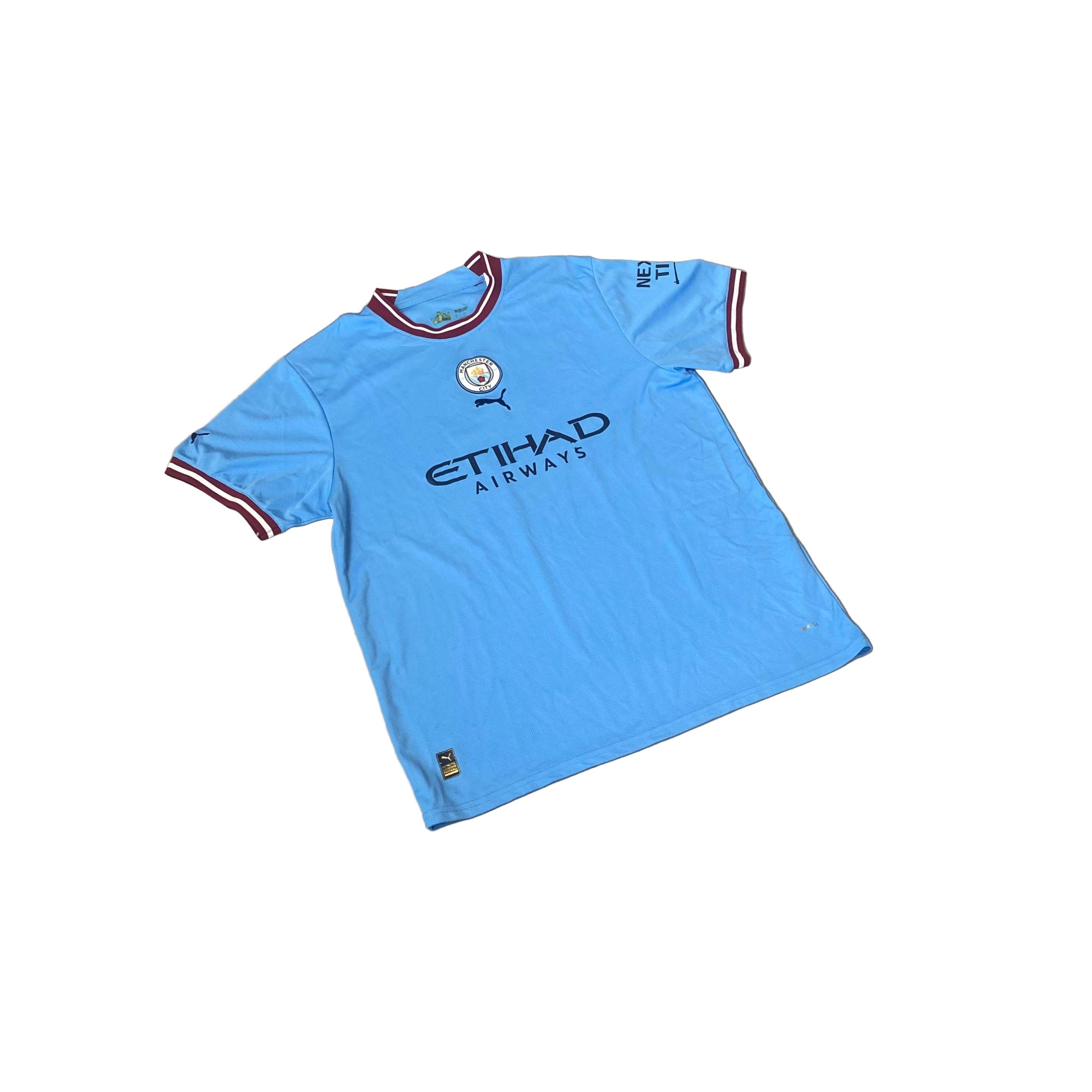 2022 - 23 Manchester City Home Shirt - L