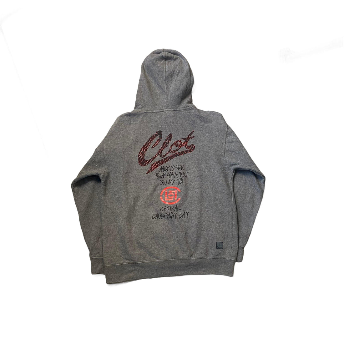Grey Stussy x Clot Hoodie - M