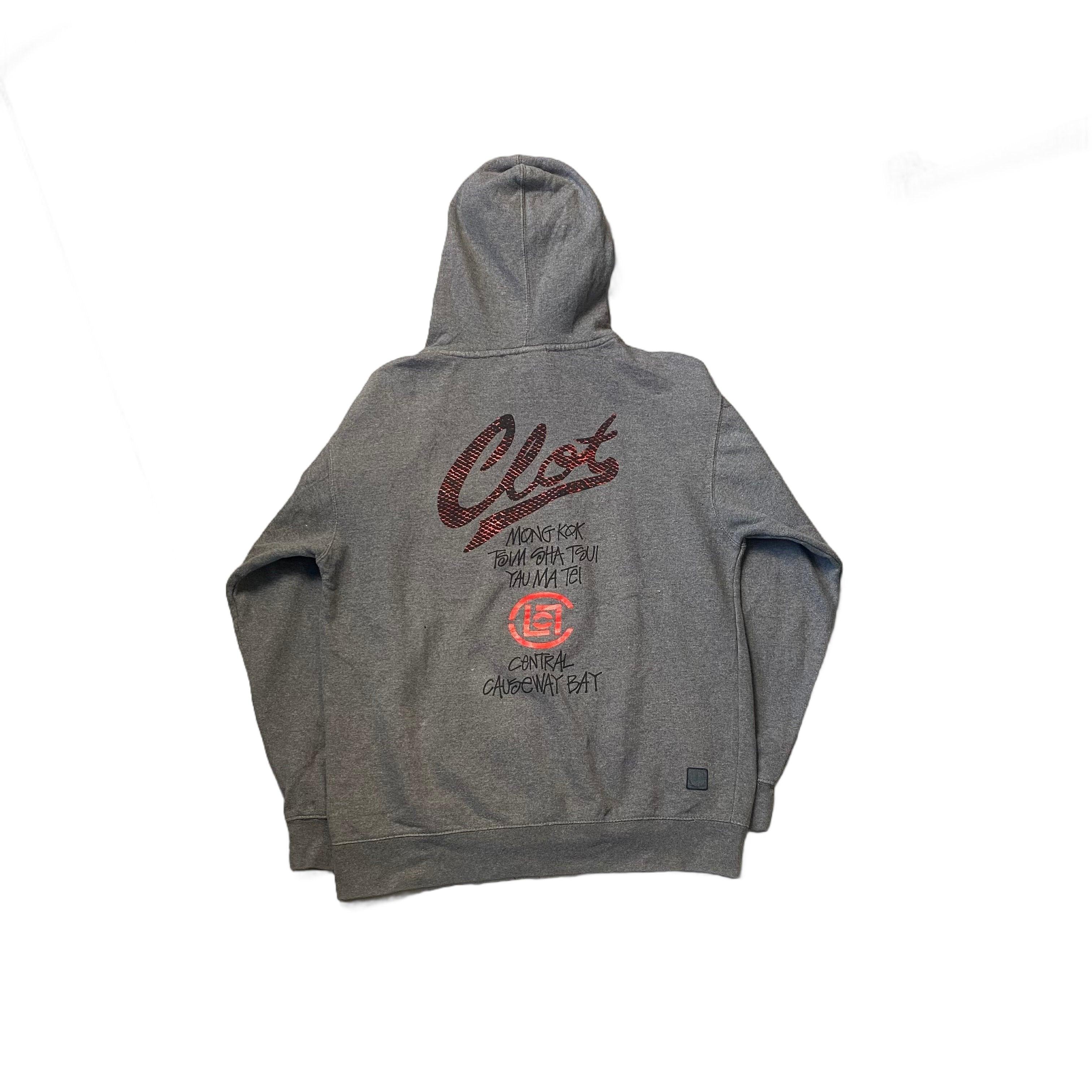 Grey Stussy x Clot Hoodie - M