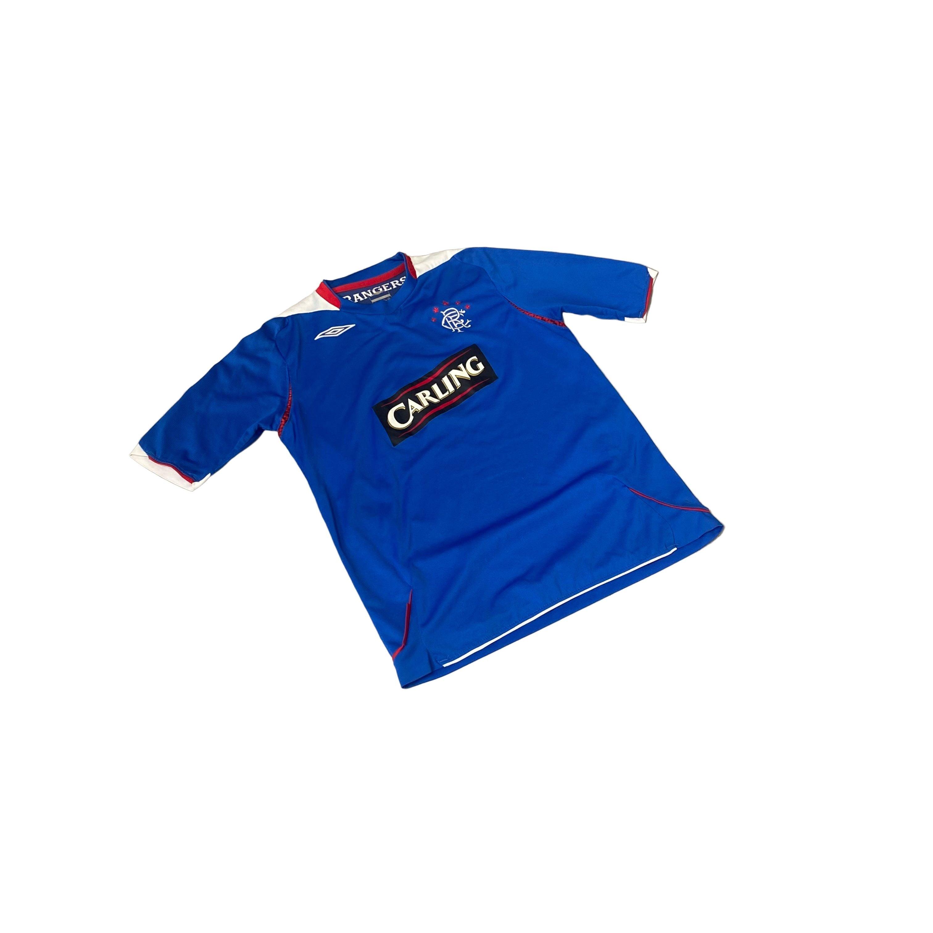 2006 - 07 Rangers Home Shirt - Kids (12 - 13)