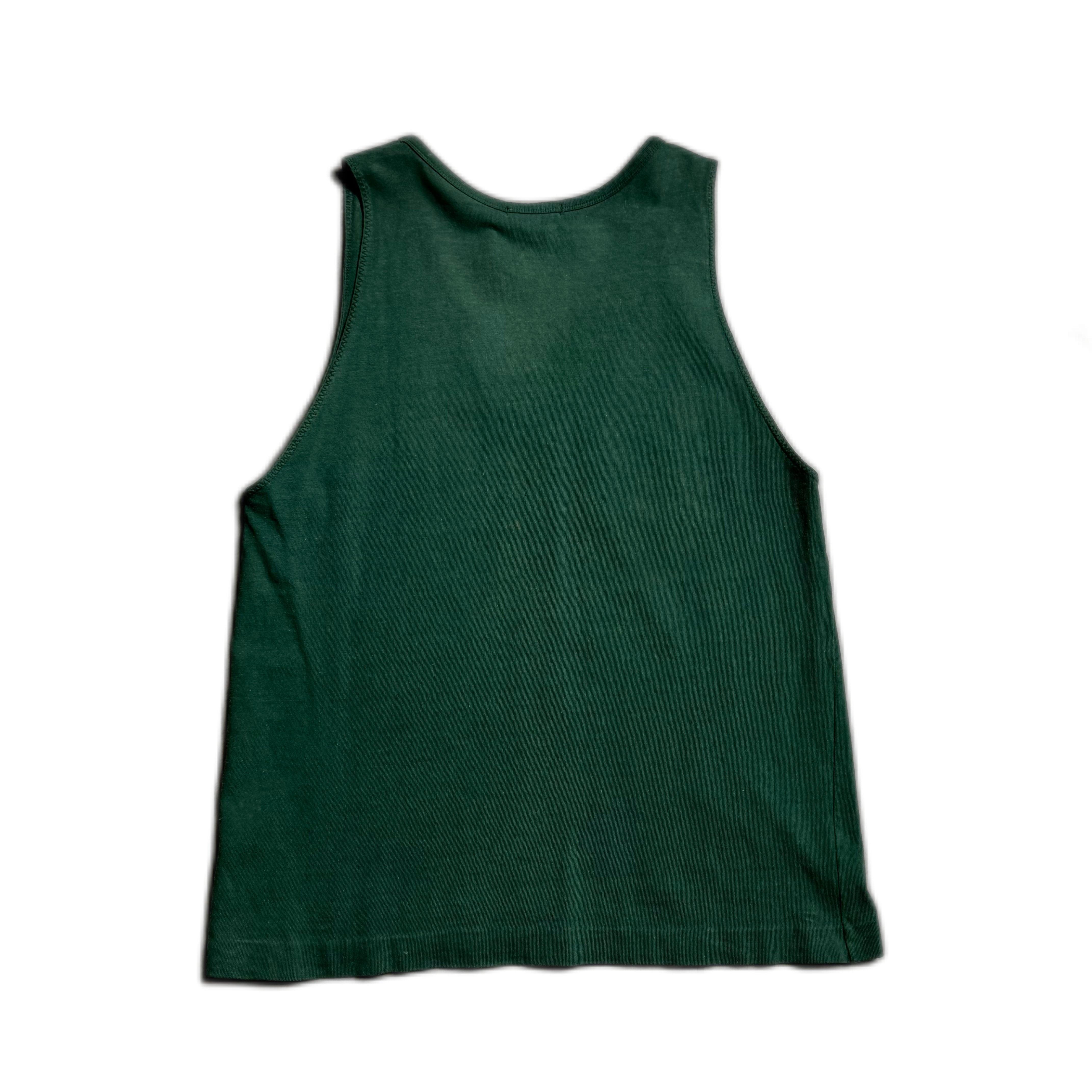 Vintage 80s Green Stone Island Vest - L