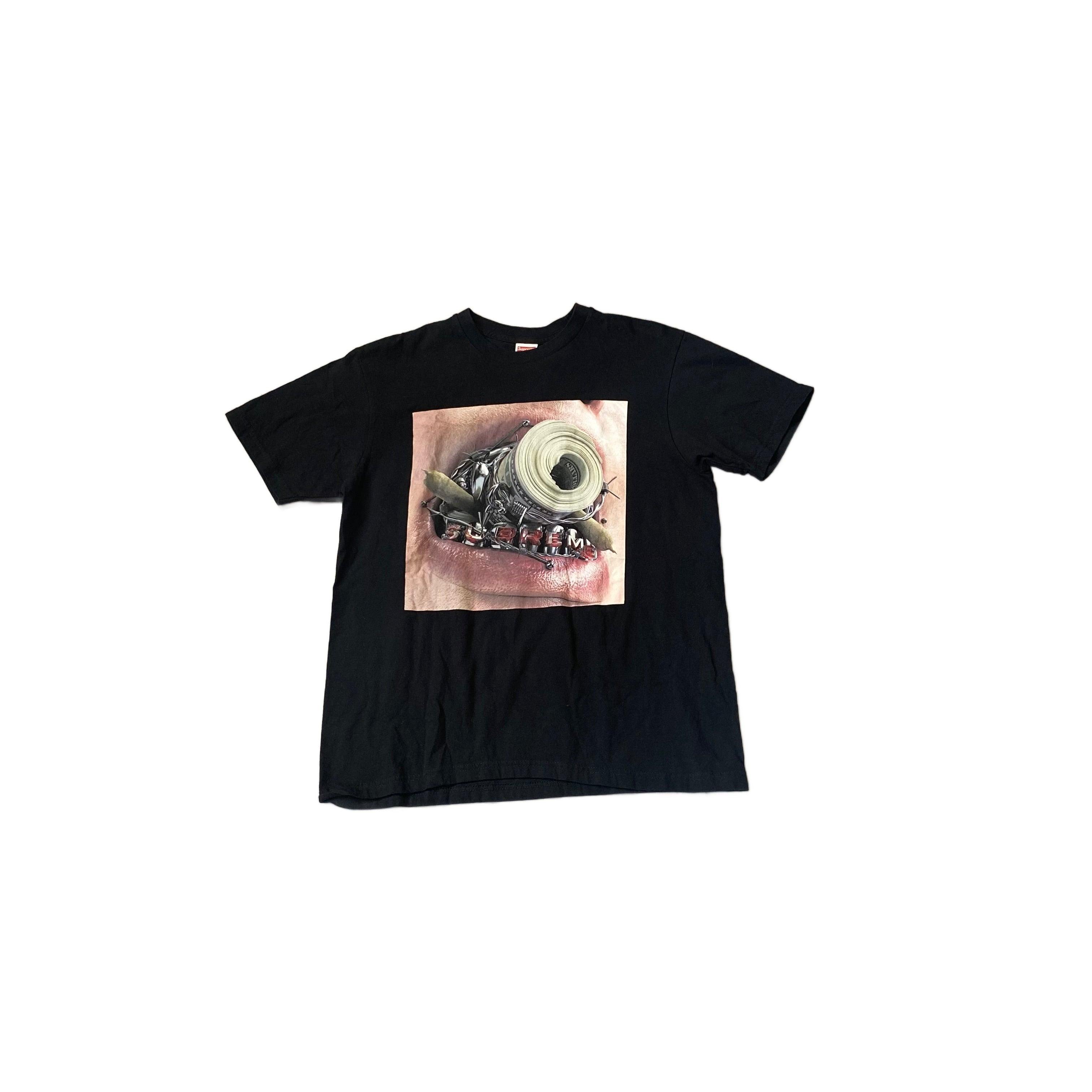 Black Supreme Tee - M