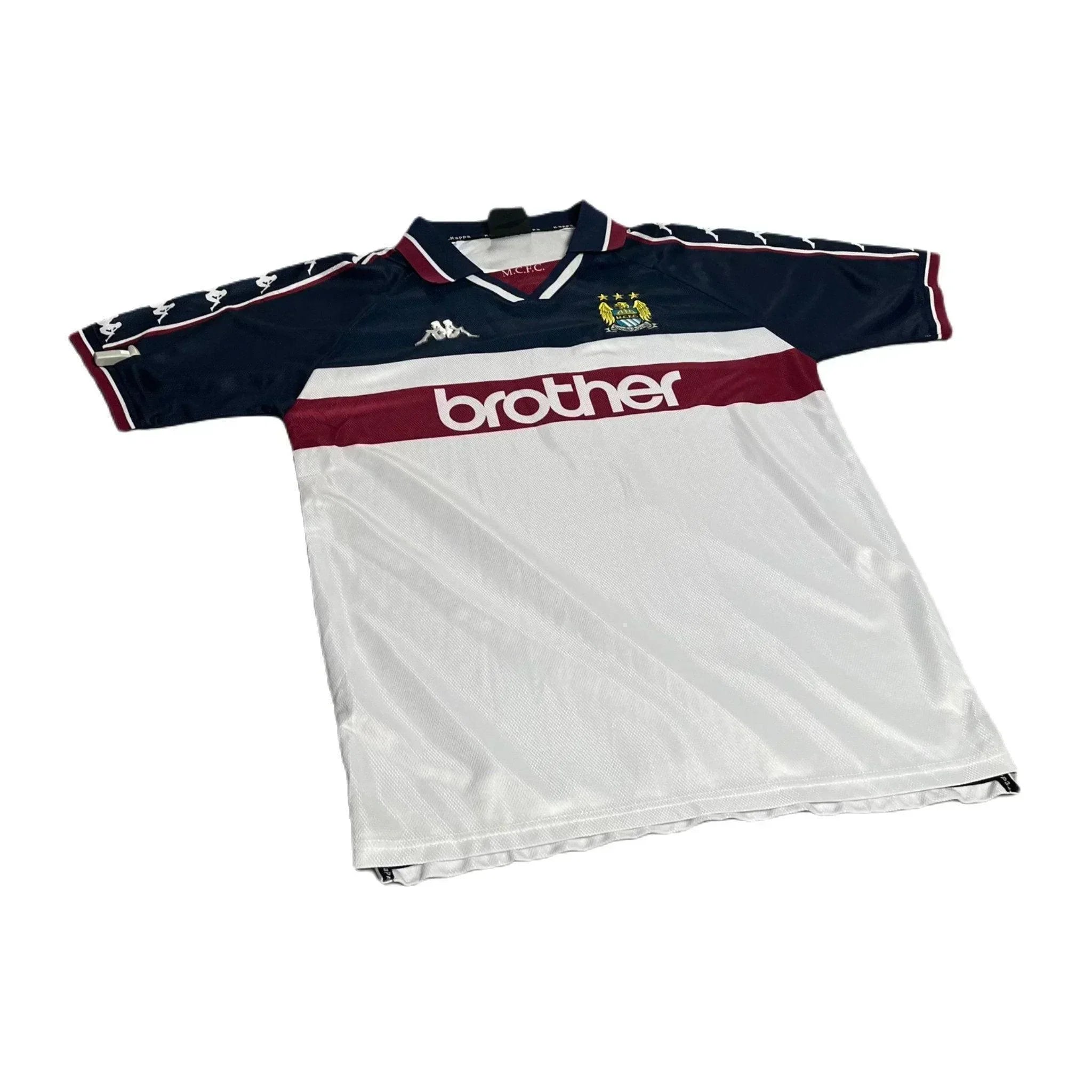 1997 - 98 Manchester City Away 'Kinkladze' Shirt - XL