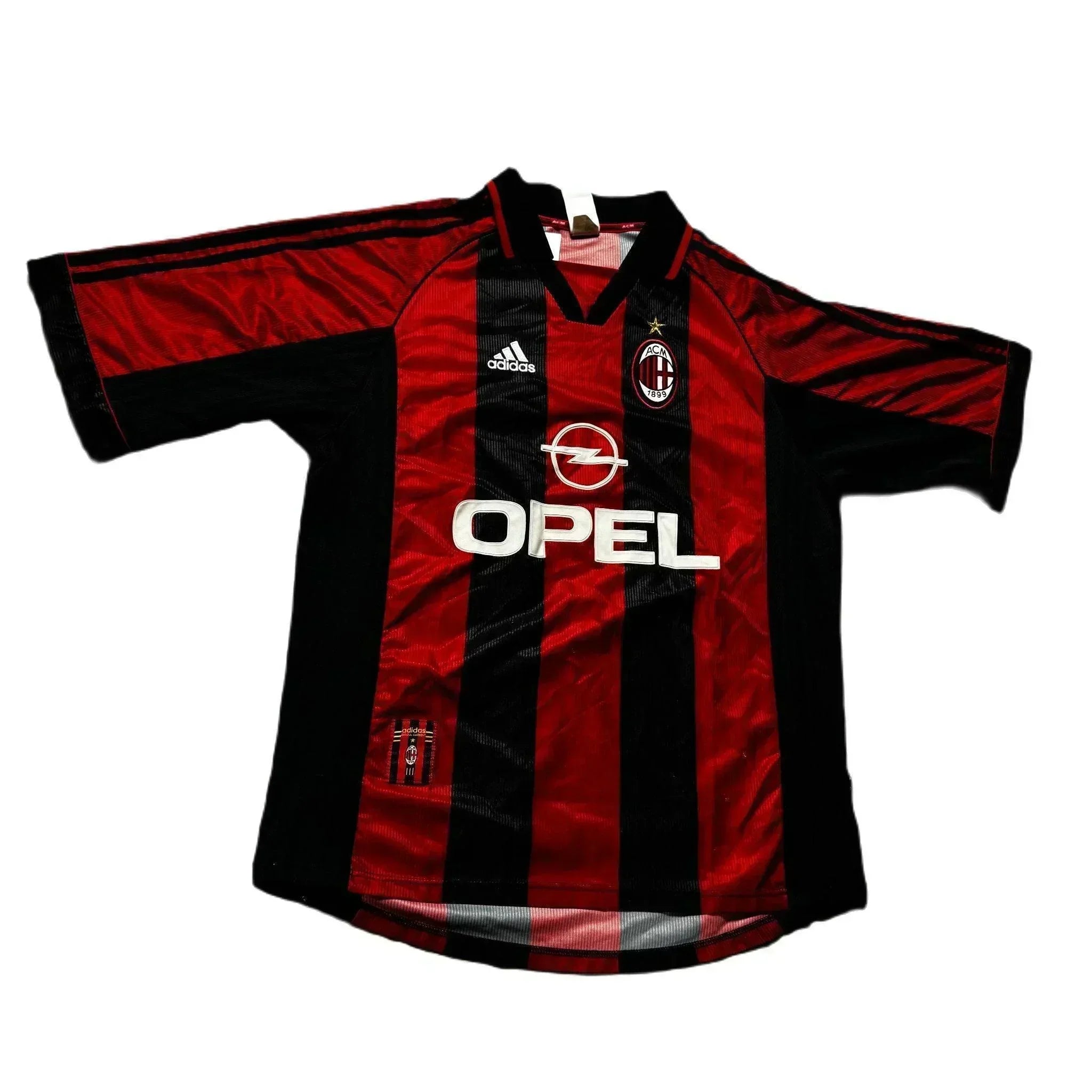 1998 - 99 AC Milan Home 'Shevchenko' Shirt -  L