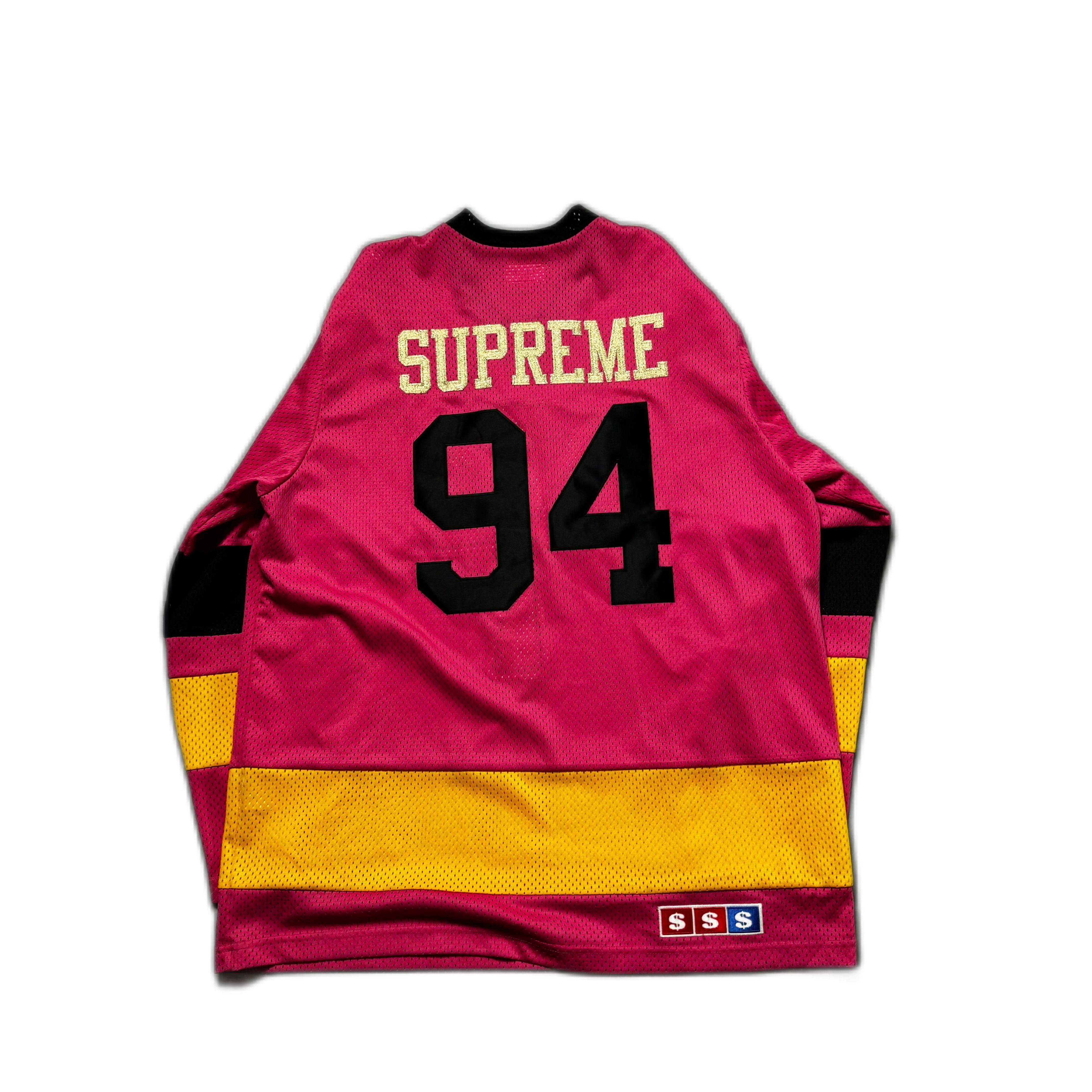 Pink Supreme Hockey Jersey - L