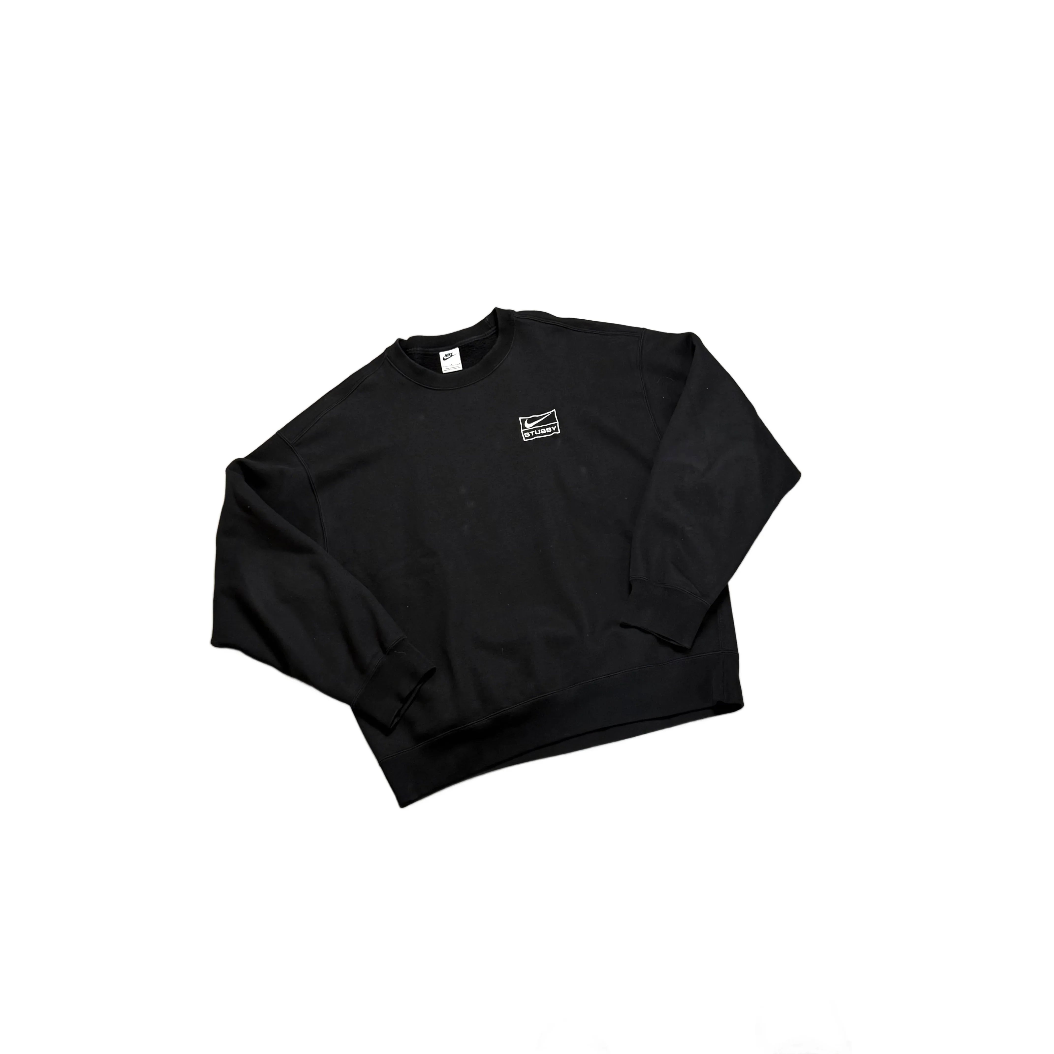 Black Nike x Stussy Sweatshirt - L