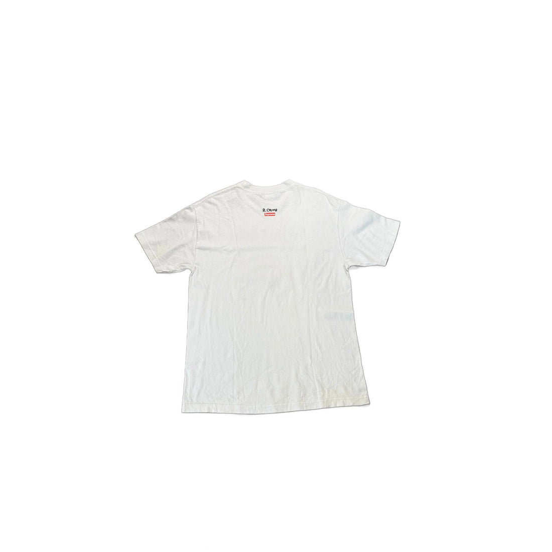 White Supreme Tee - L