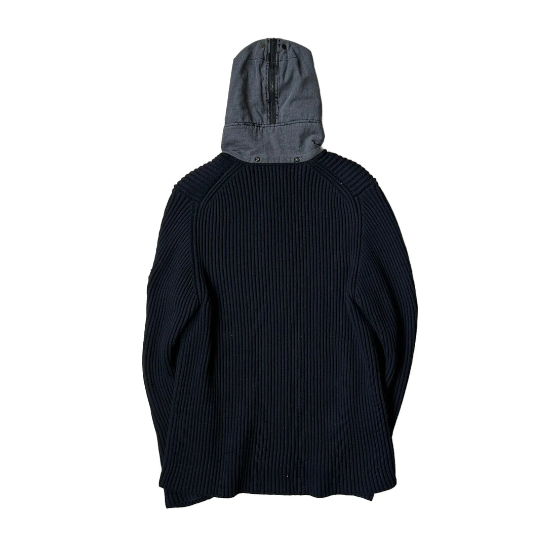 Vintage Navy Blue Stone Island Zip Up Jacket - XXL