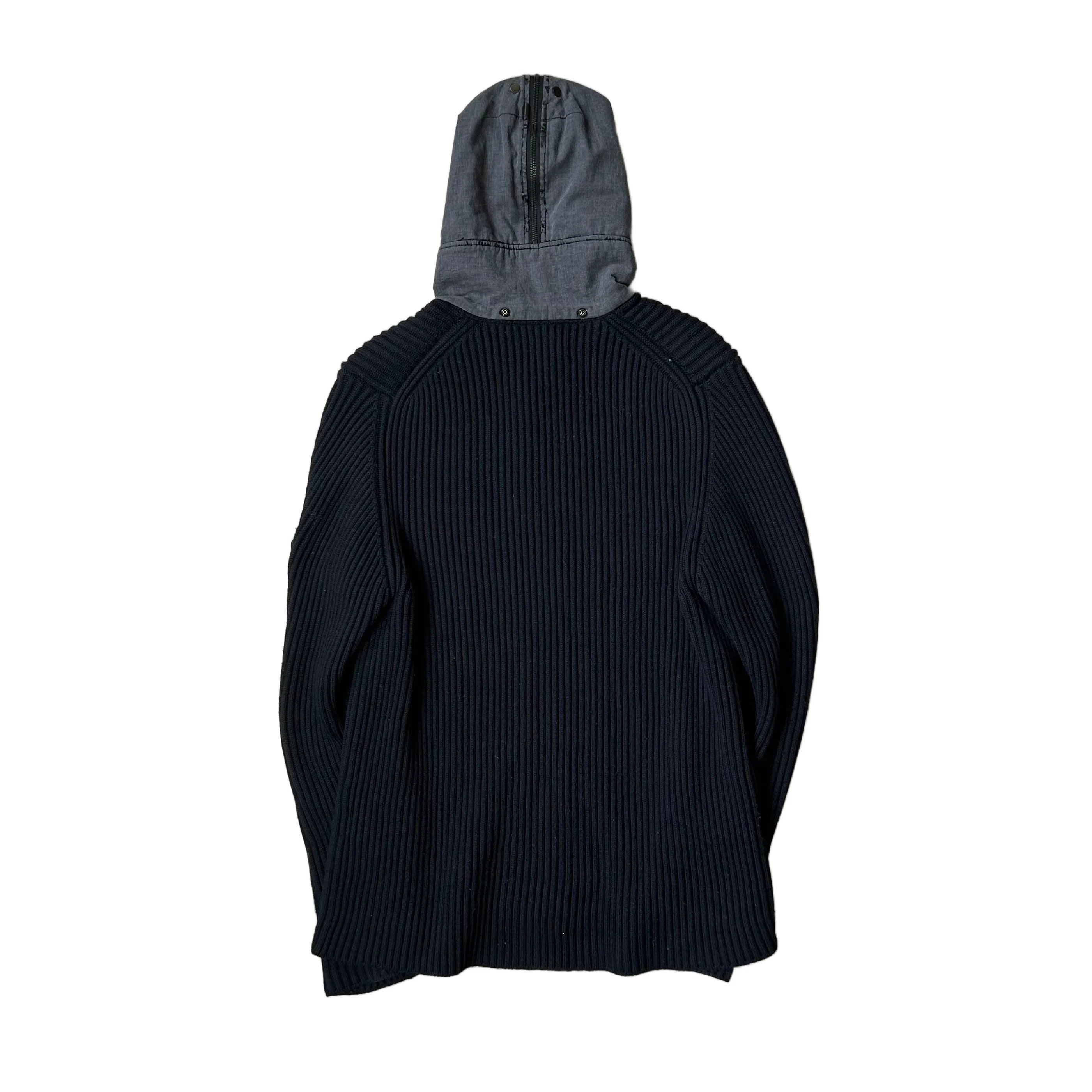 Vintage Navy Blue Stone Island Zip Up Jacket - XXL