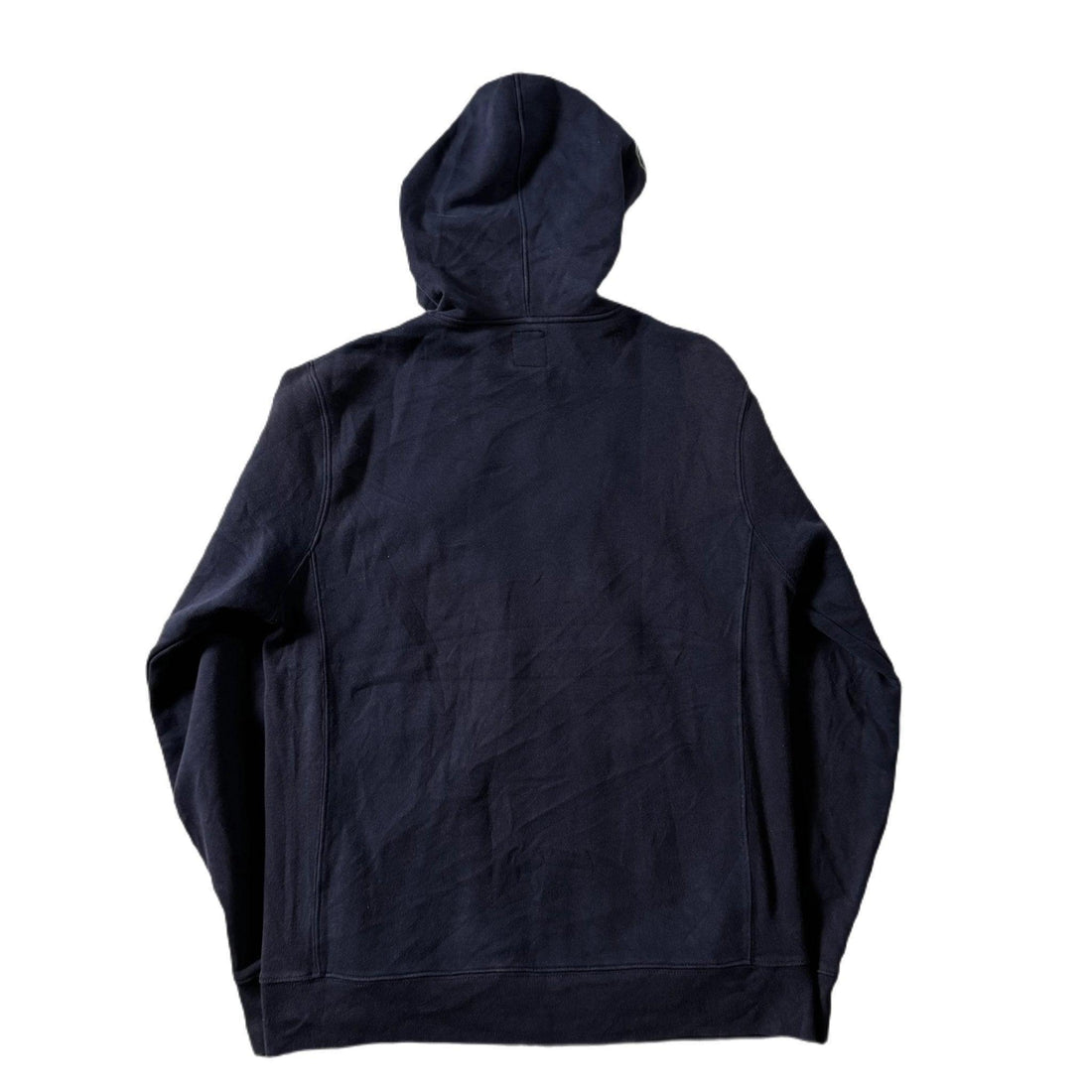 Navy Blue Stussy Zip Up Hoodie - L