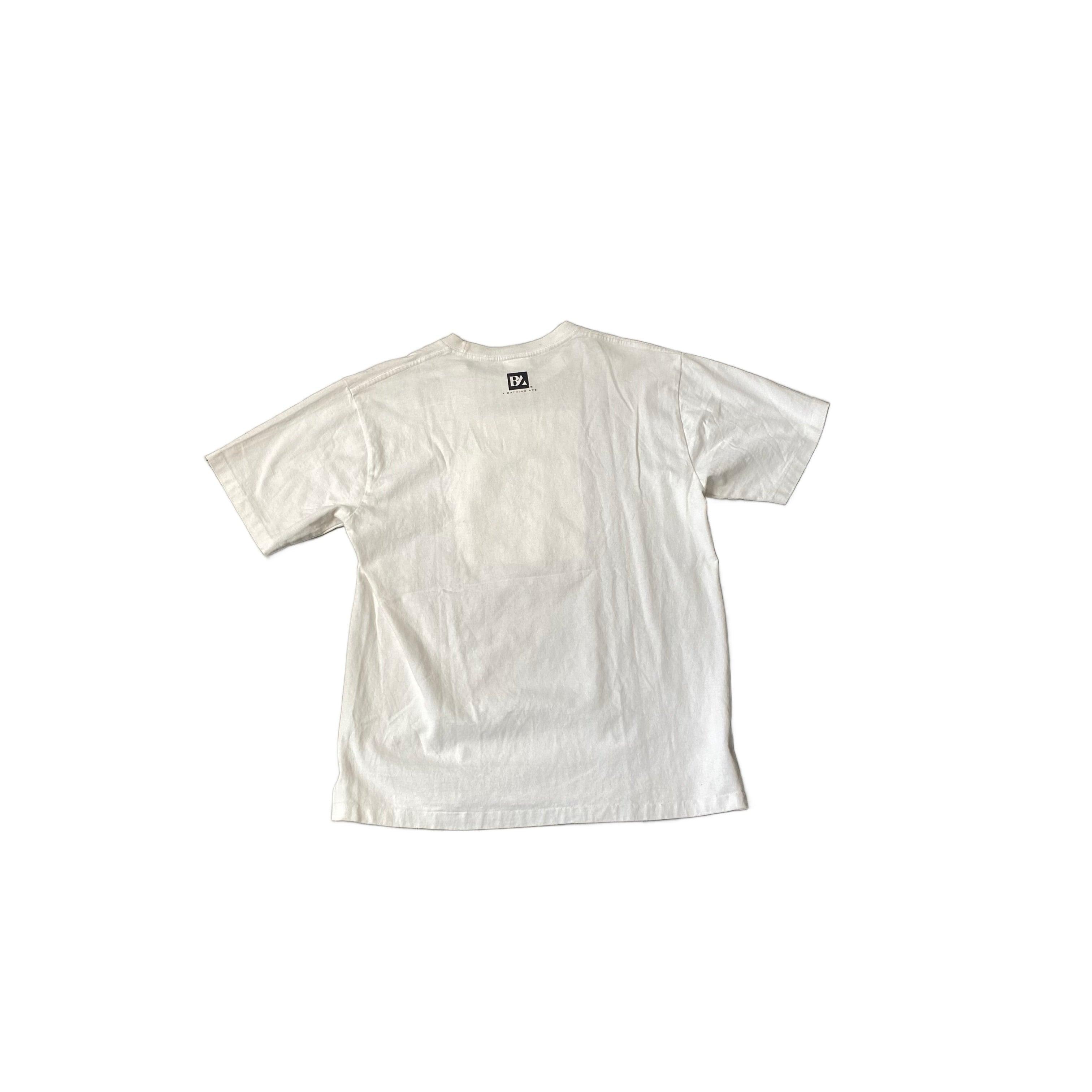 White A Bathing Ape (BAPE) Tee - L