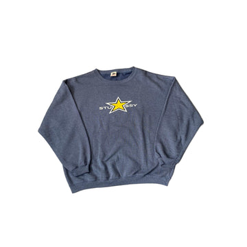 Grey Stussy Sweatshirt - XL
