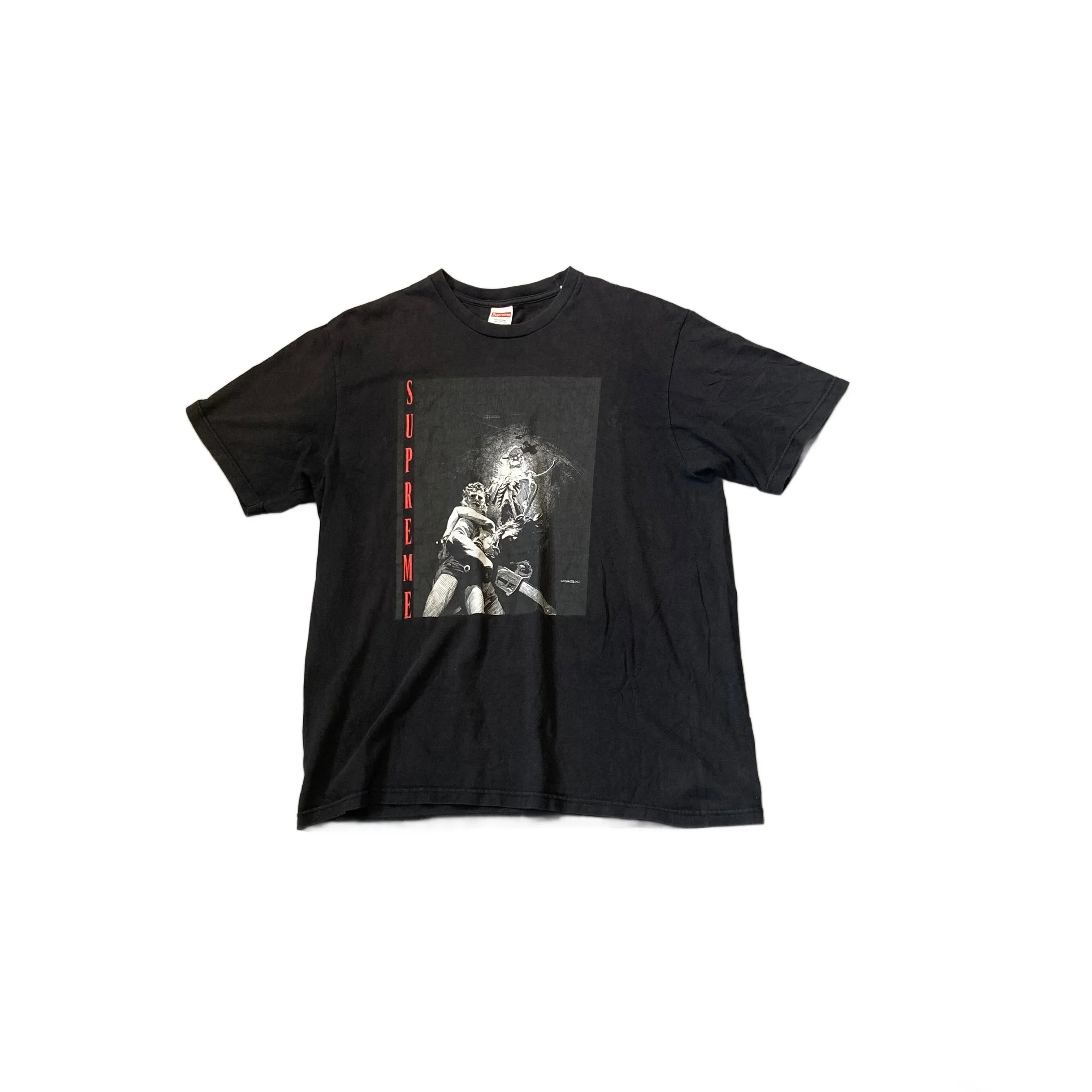 Black Supreme Tee - L