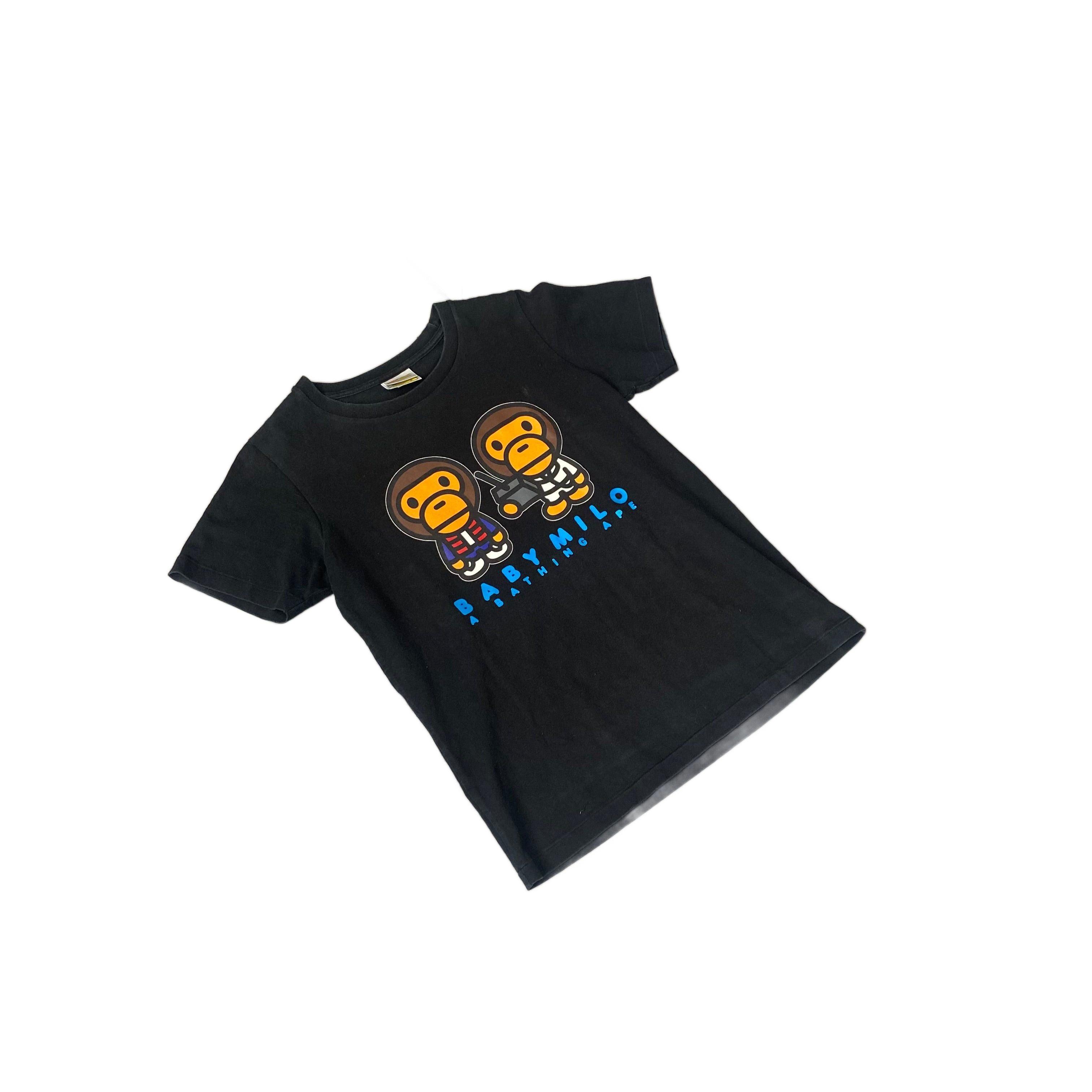 Black A Bathing Ape (BAPE) x Back To The Future Tee - S