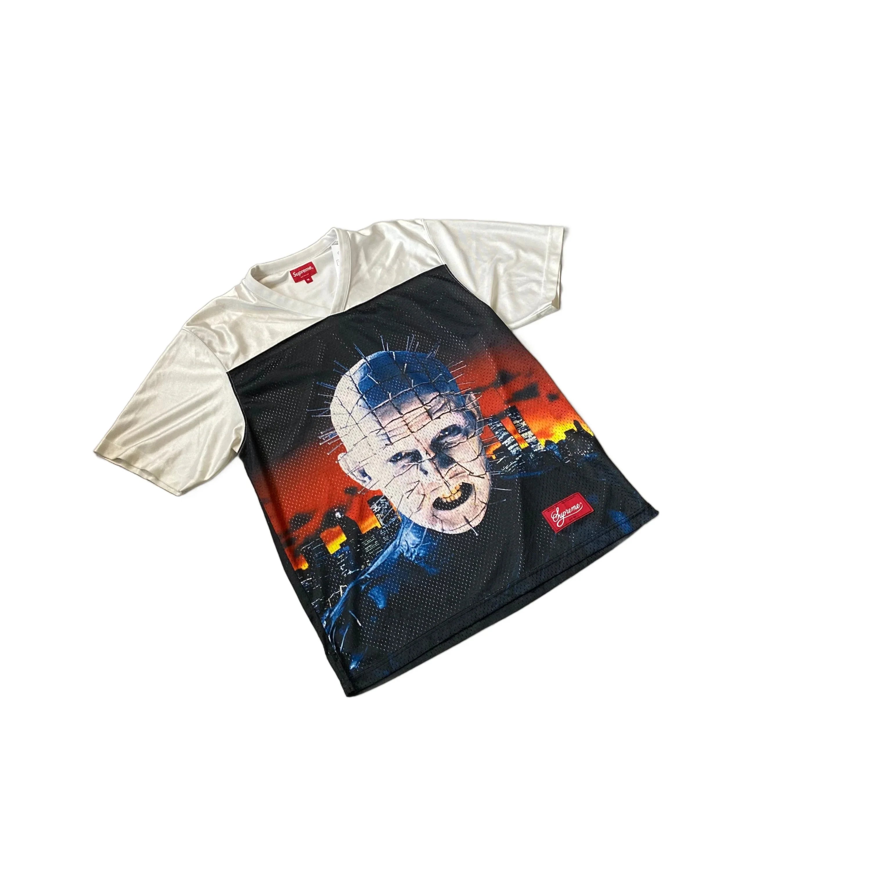 White Supreme Hellraiser Jersey - M