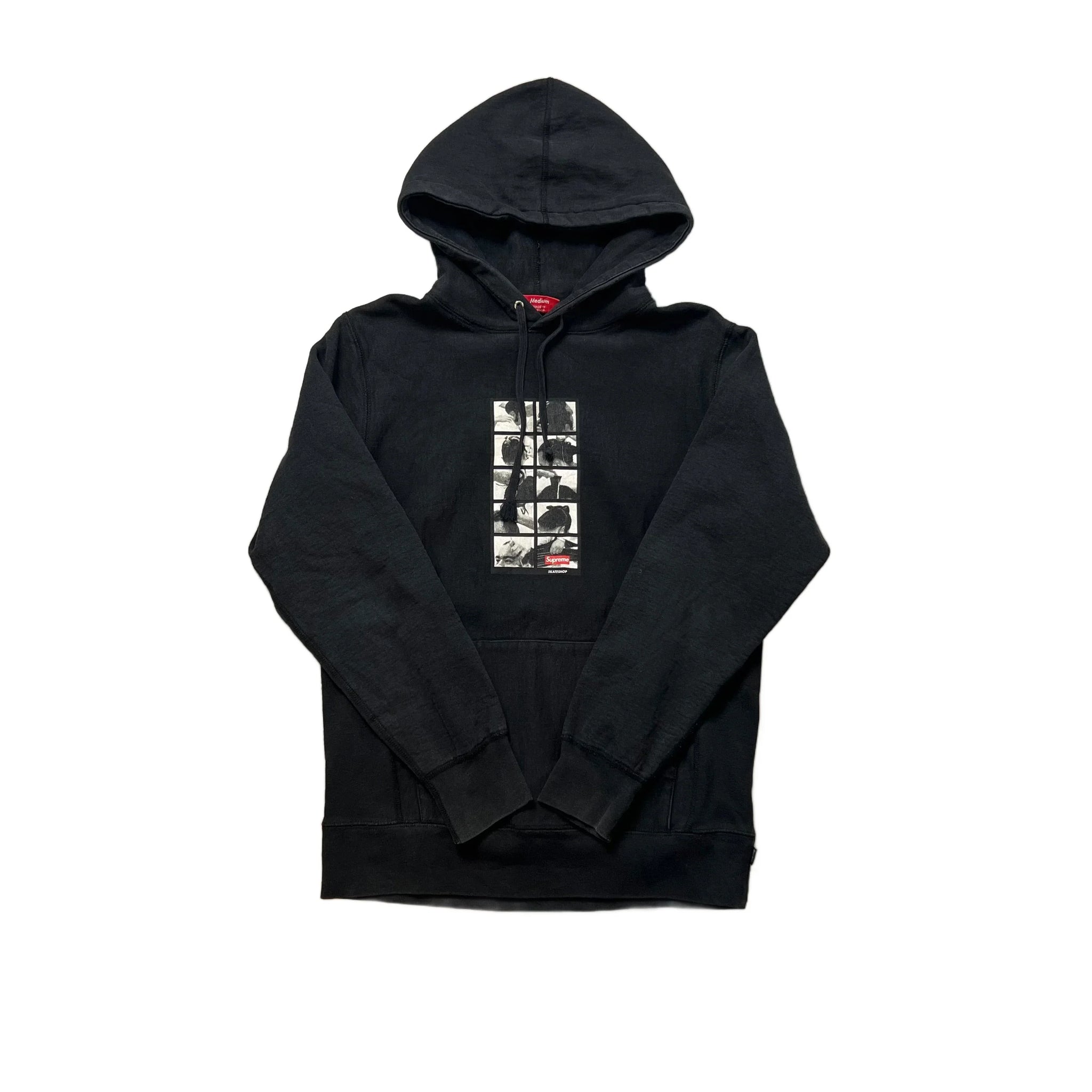 Black Supreme Hoodie - M