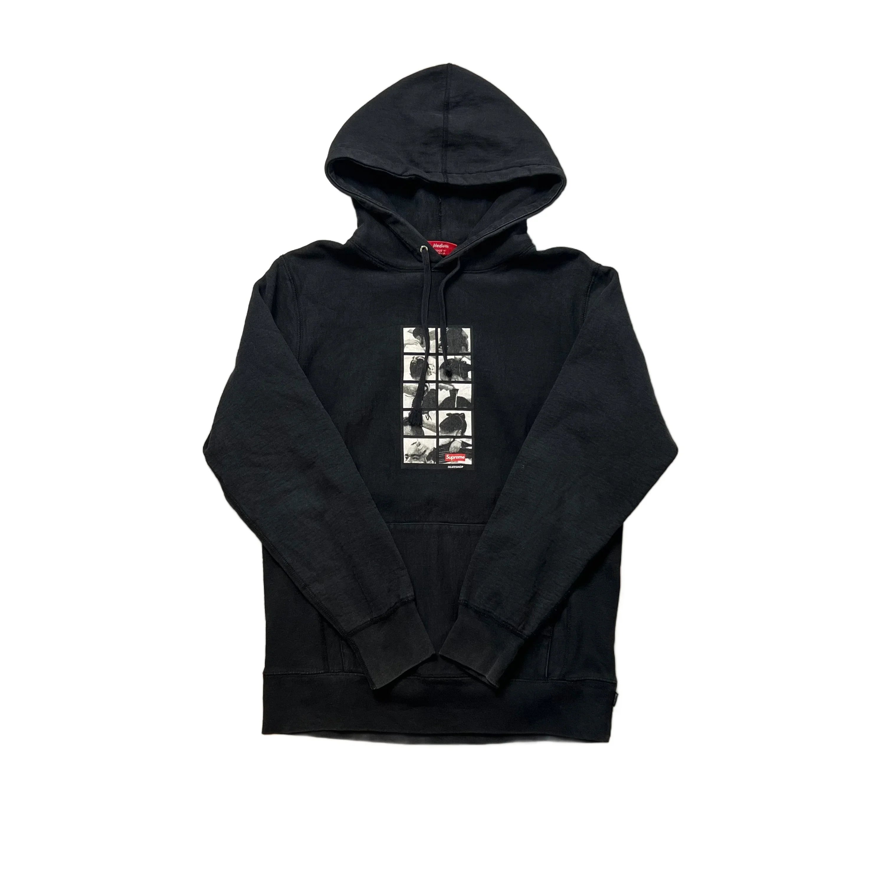 Black Supreme Hoodie - M