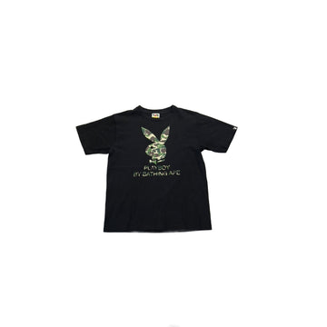 Black A Bathing Ape (BAPE) x Playboy Tee - M