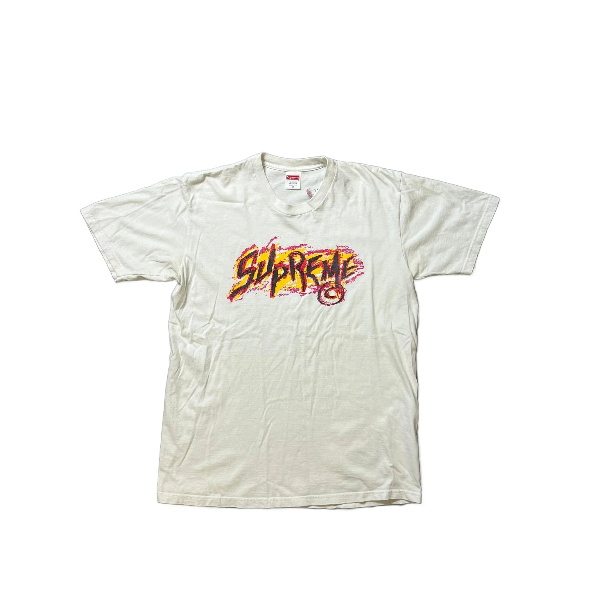White Supreme Tee - M