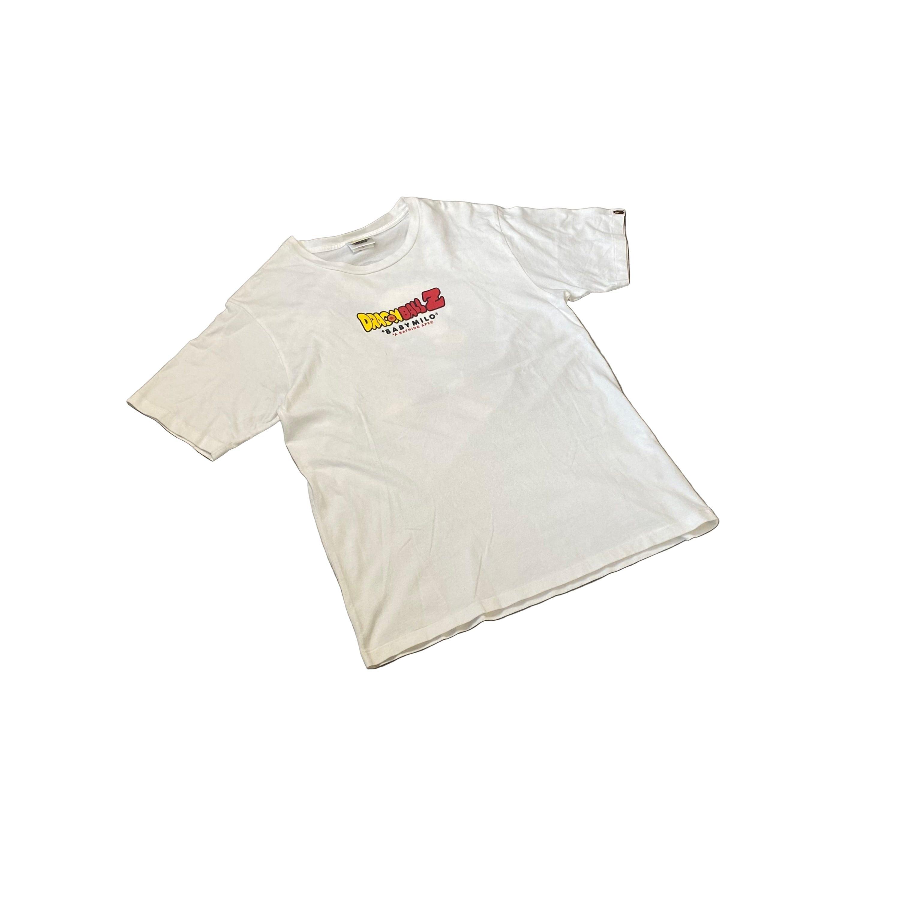 White A Bathing Ape (BAPE) x Dragonball Z - L