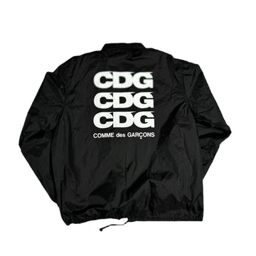 Black Comme Des Garçons Coach Jacket - L