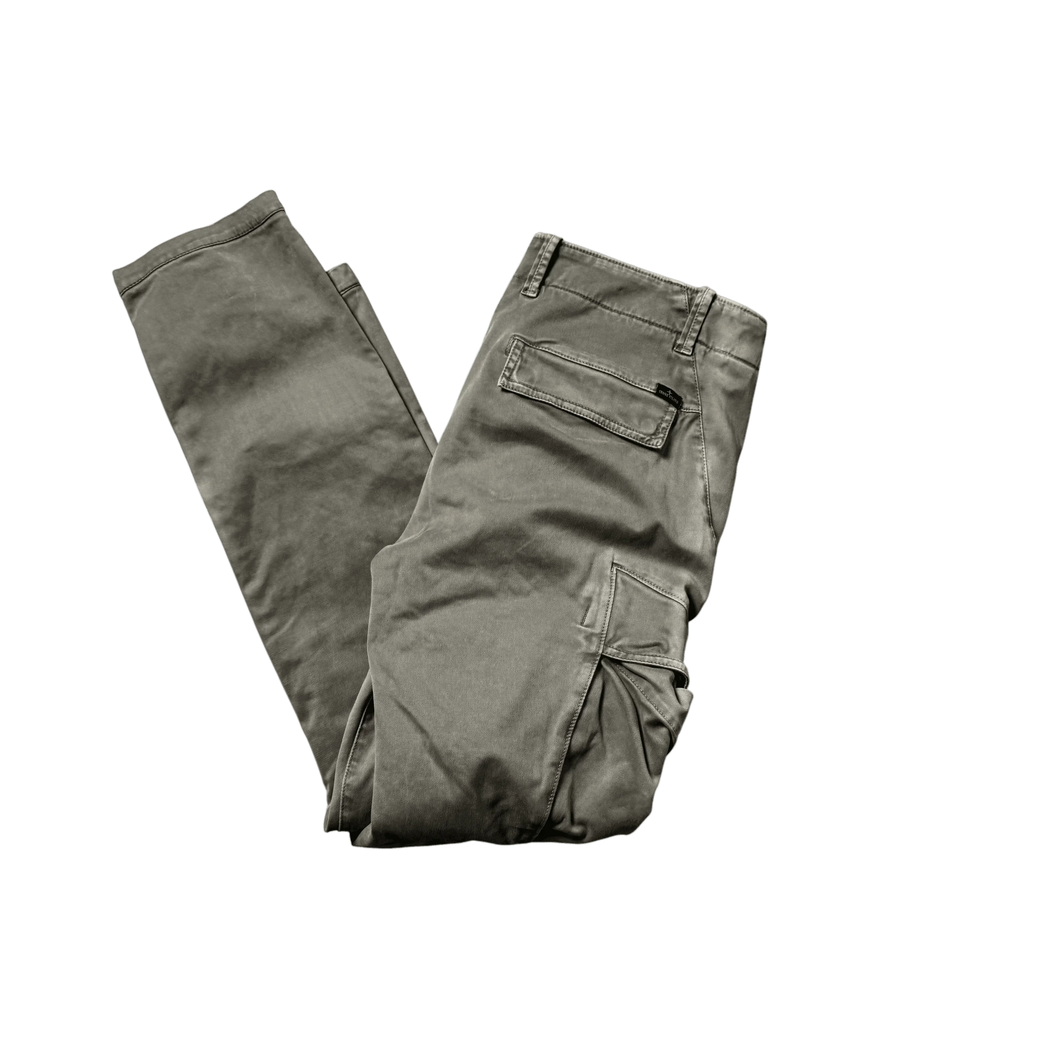 Beige Stone Island Cargos - 32