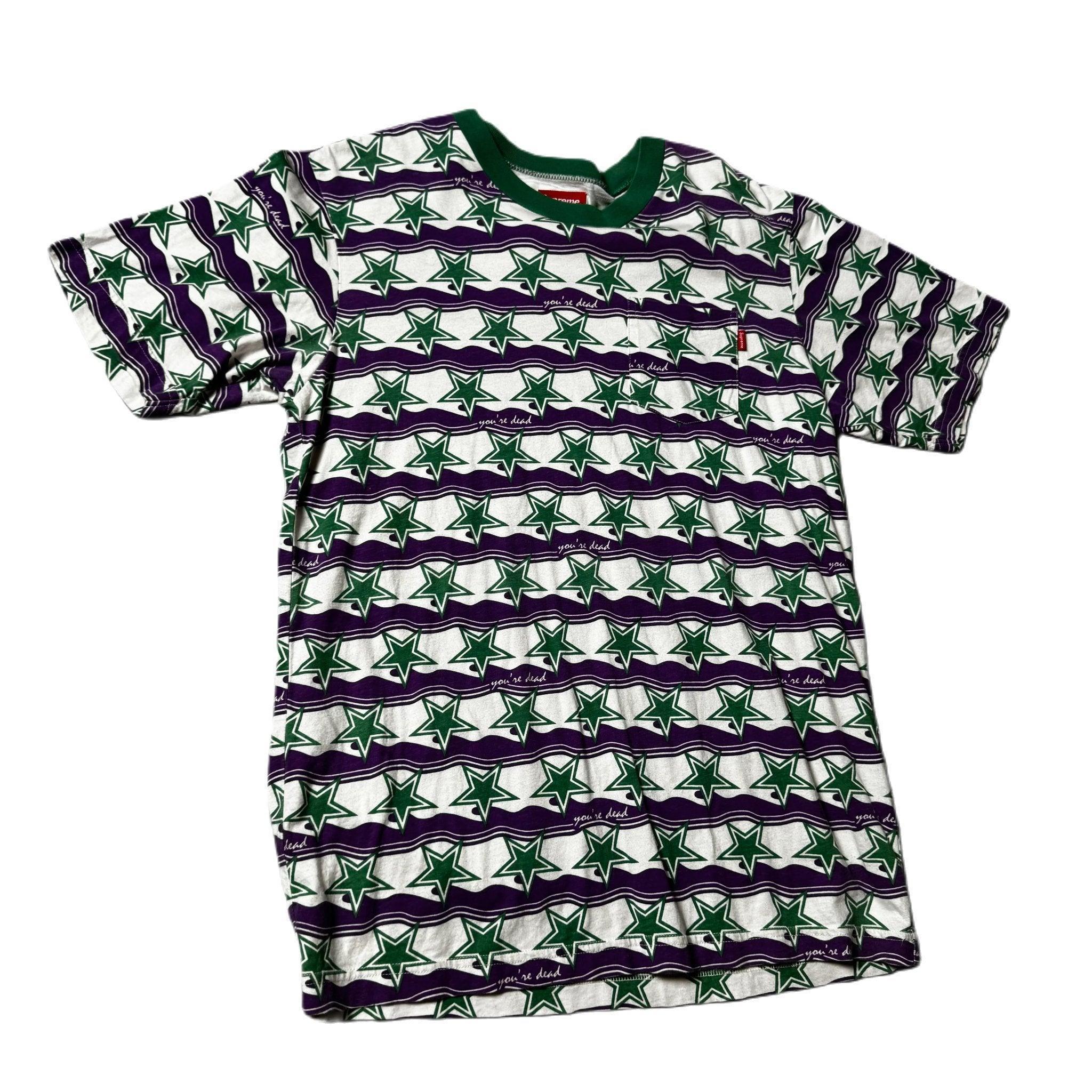 Supreme Striped Tee - M