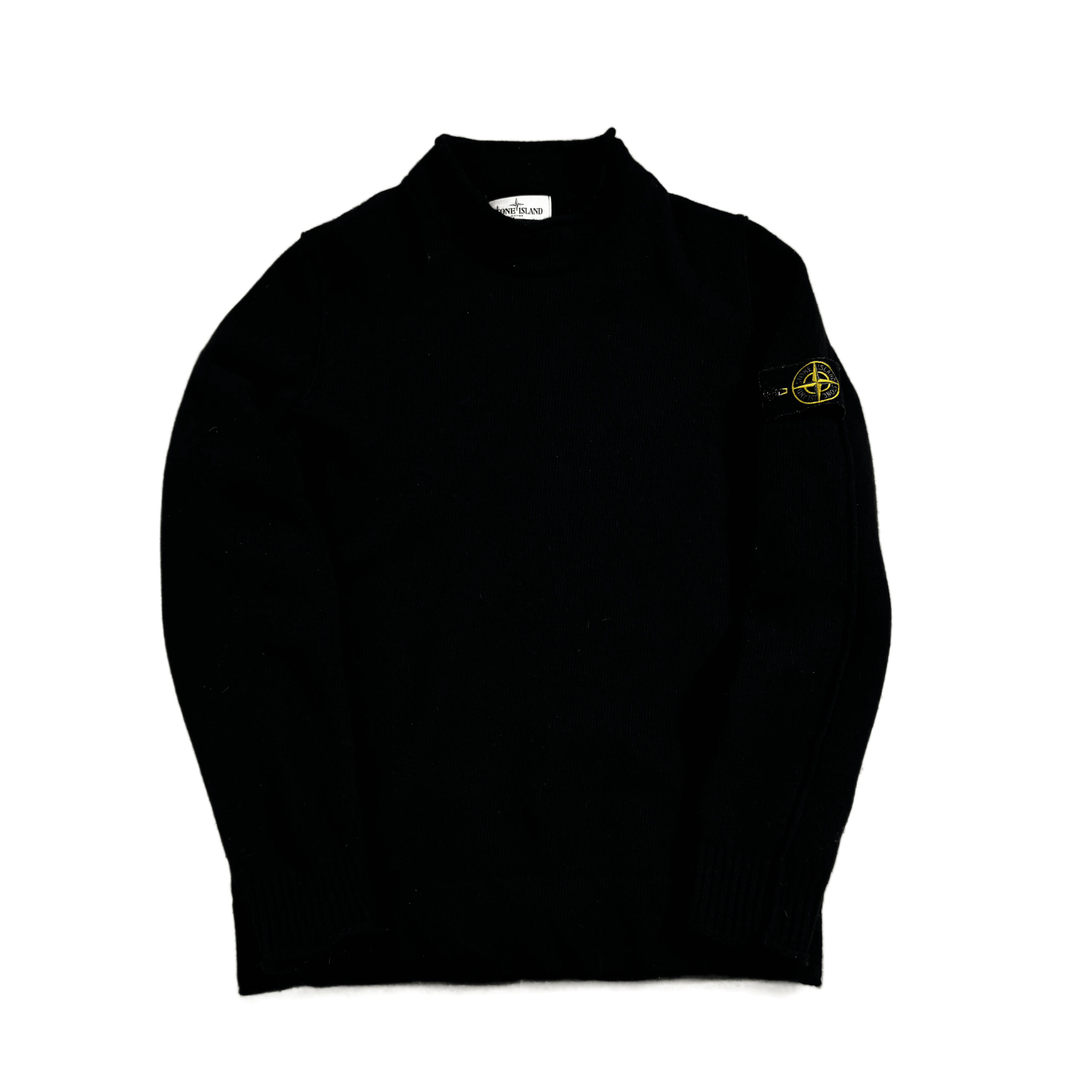 Navy Blue Stone Island Knitted Sweatshirt - XL (Recommended Size - L)