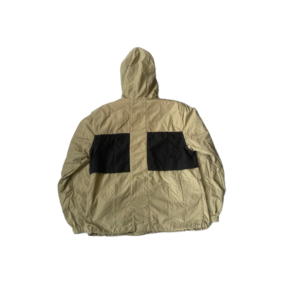 Beige + Black Stussy Jacket - M