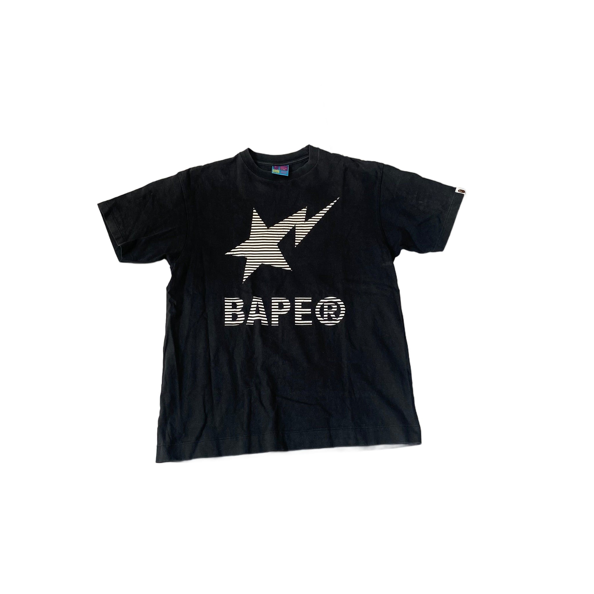 Black A Bathing Ape (BAPE) Tee - L