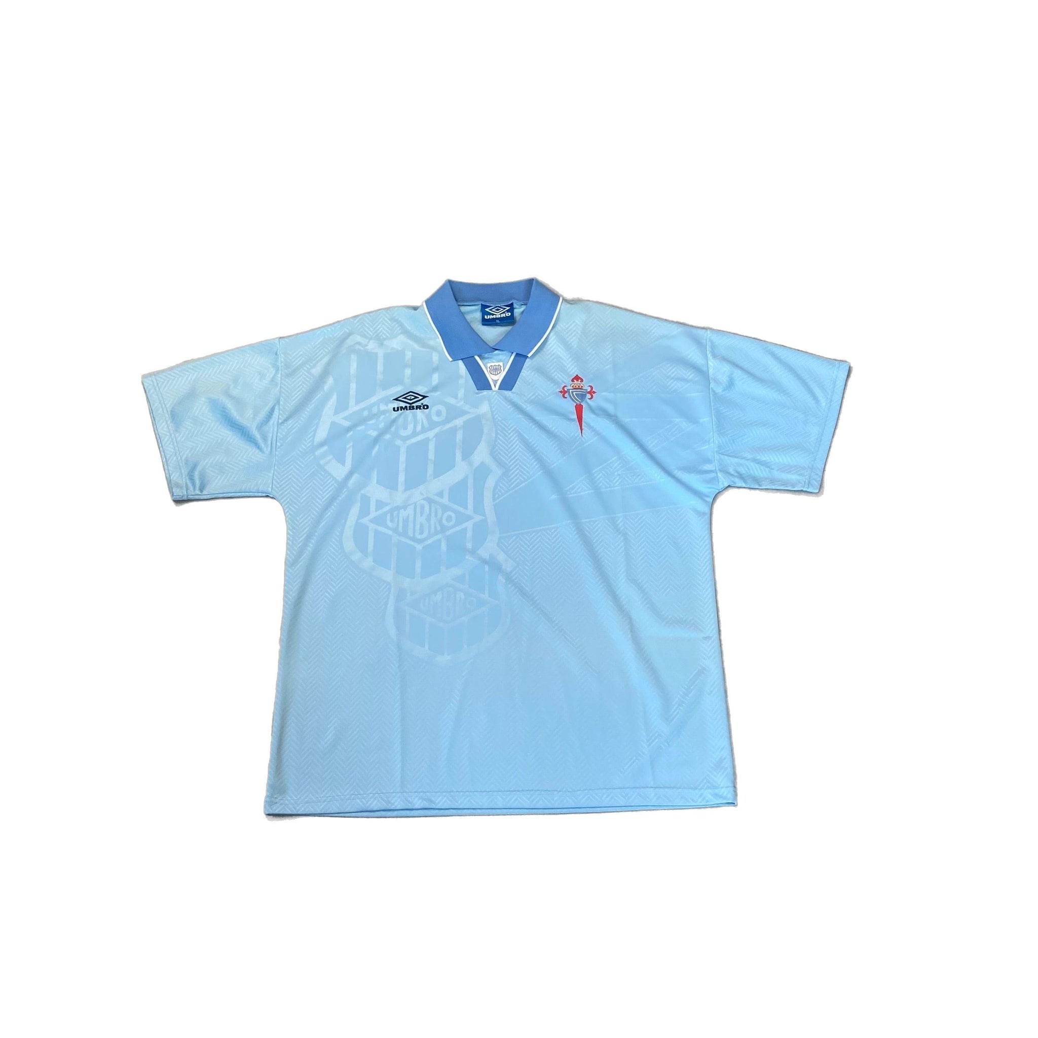 1993 - 95 Celta Vigo Home Shirt - XL