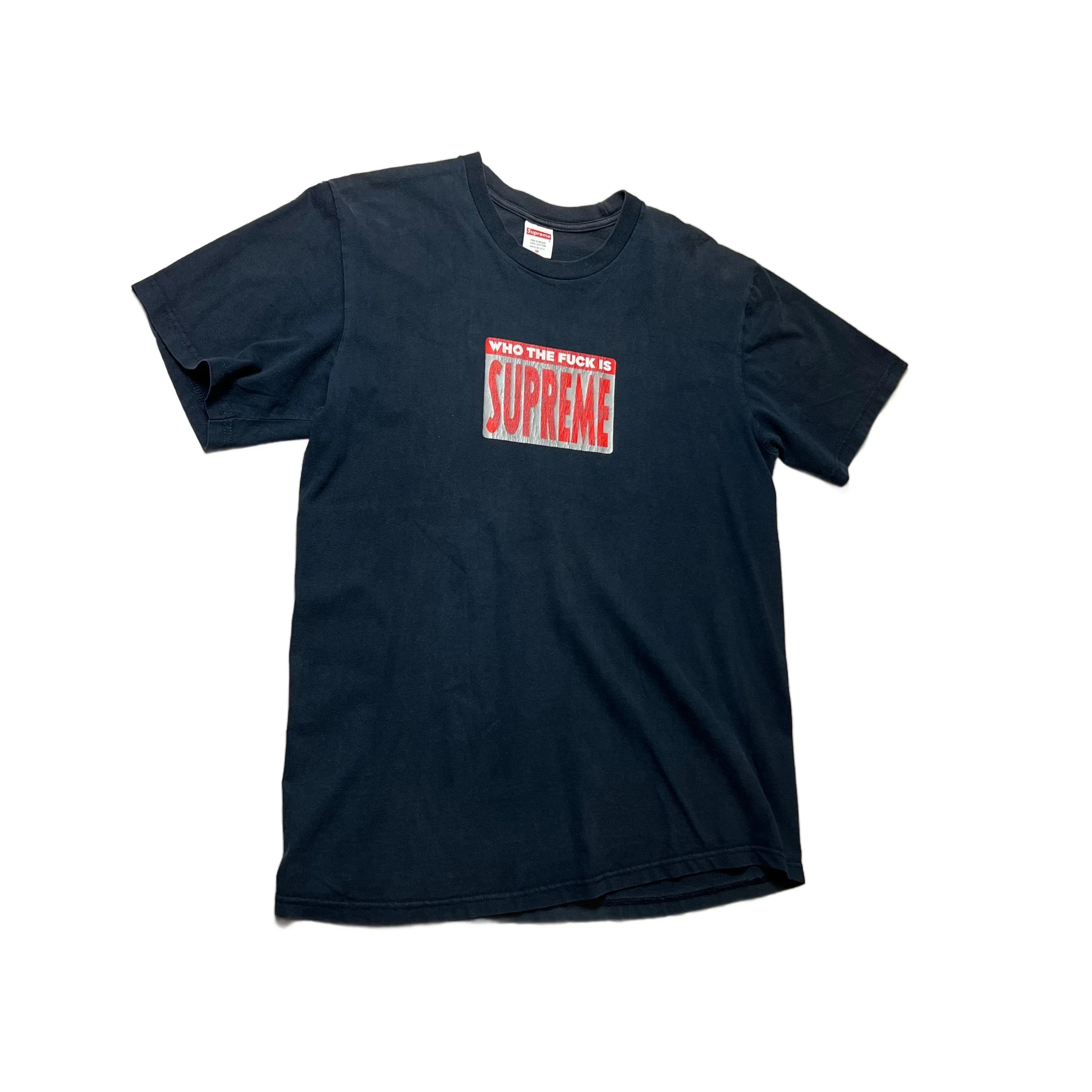 Black Supreme Tee - M