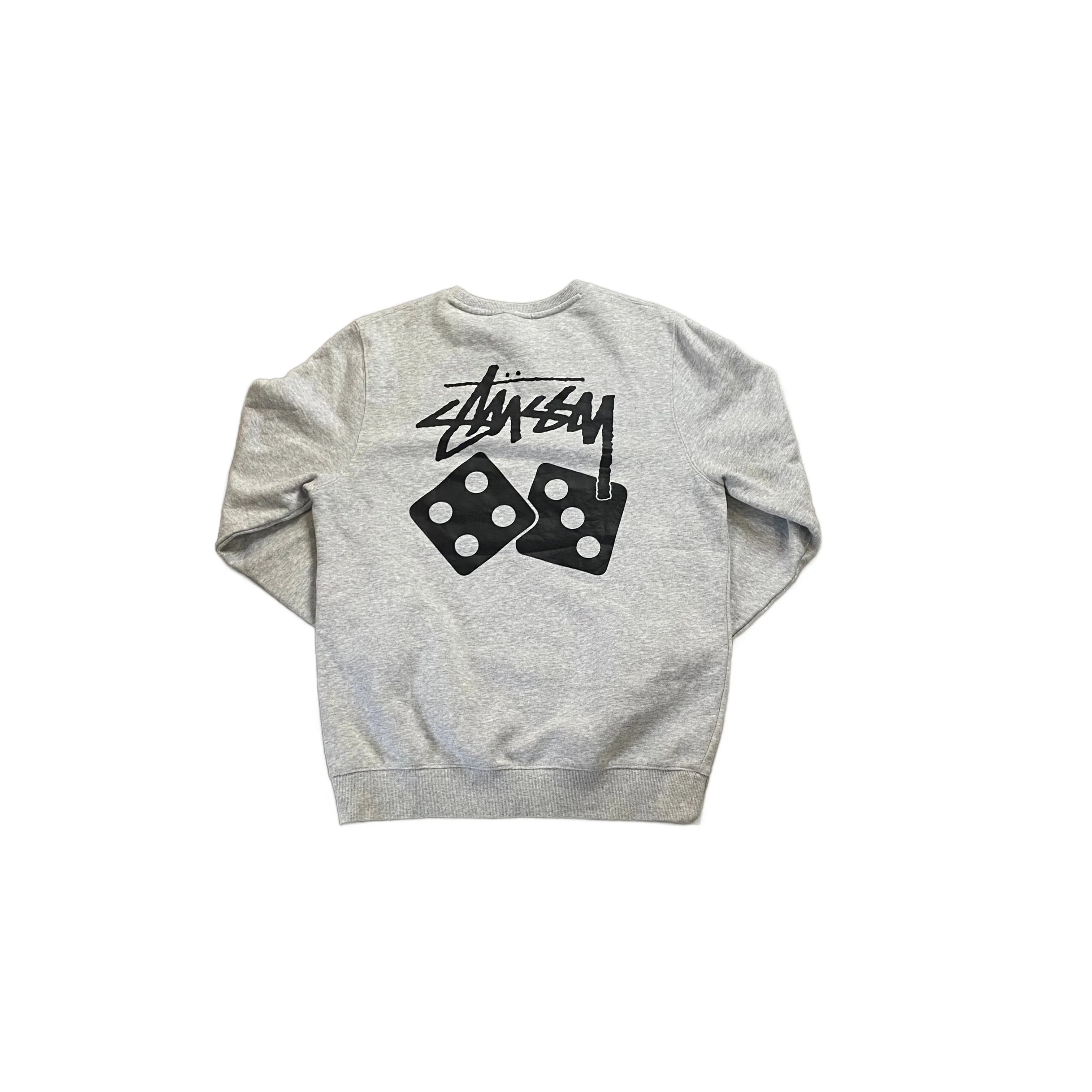 Grey Stussy Sweatshirt - M