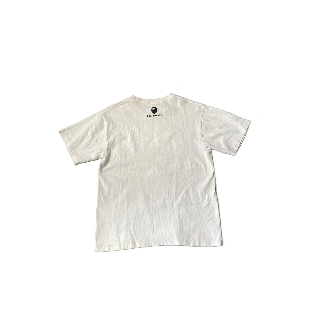 White A Bathing Ape (BAPE) x Mickey Mouse Tee - L