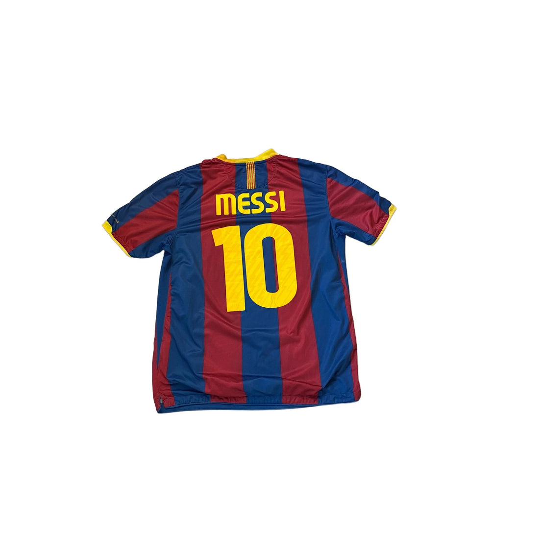 2010 - 11 Barcelona Home 'Messi' Shirt - L